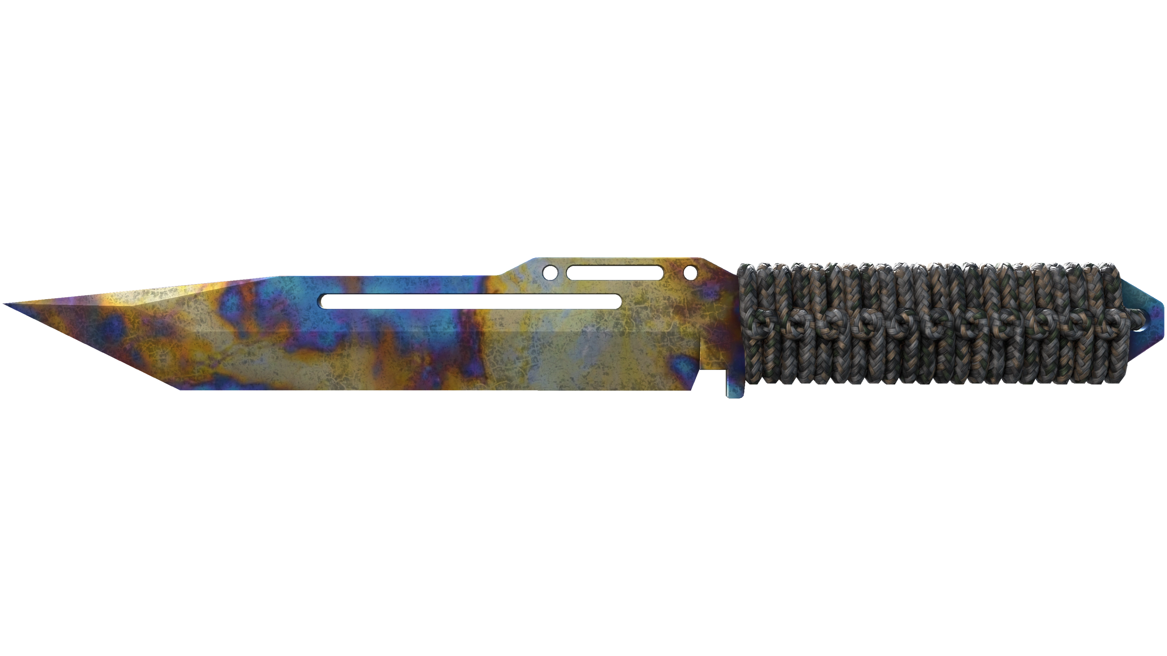 ★ Paracord Knife | Case Hardened (Well-Worn) thumbnail