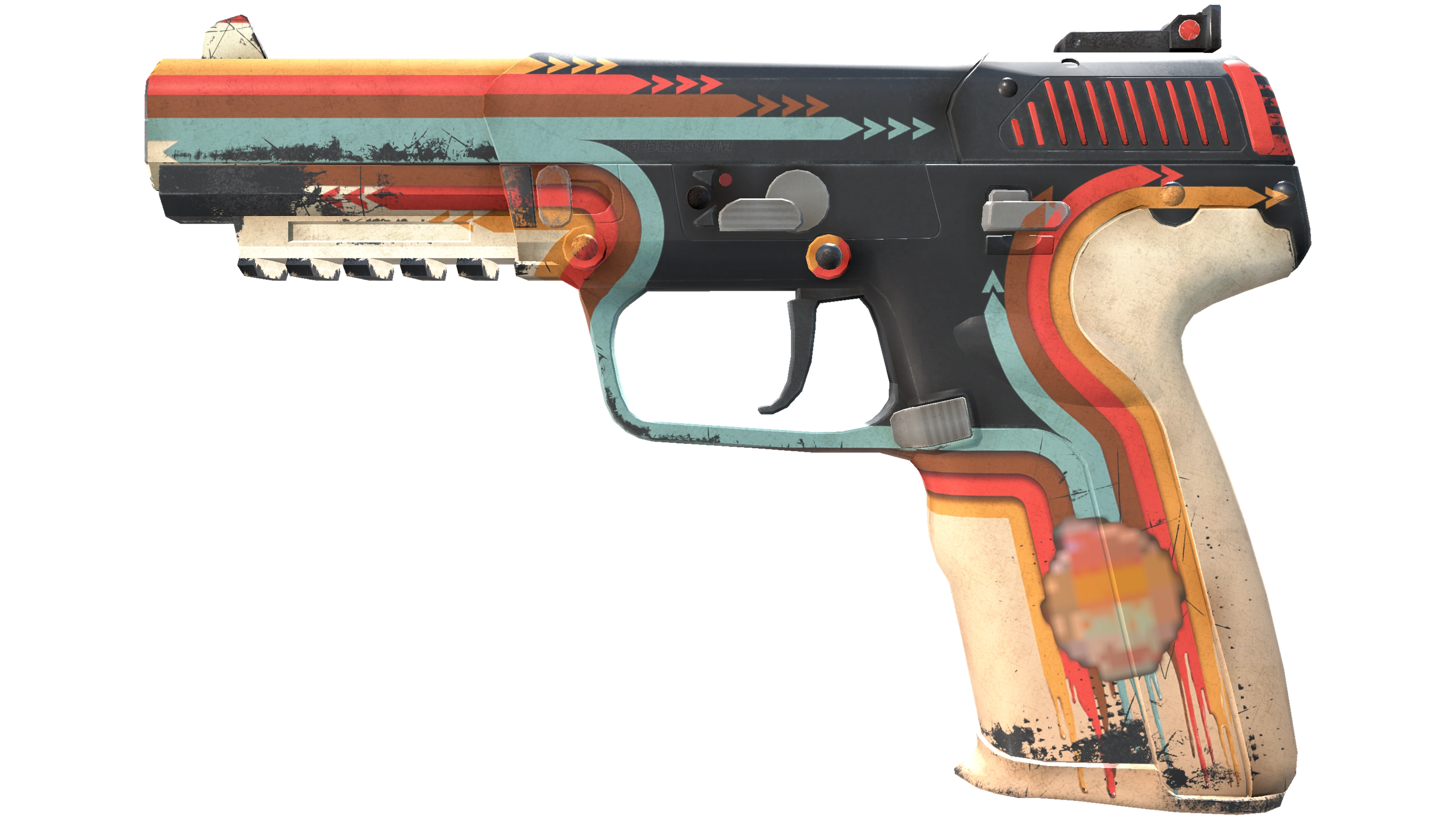 Five-SeveN | Retrobution (Well-Worn)