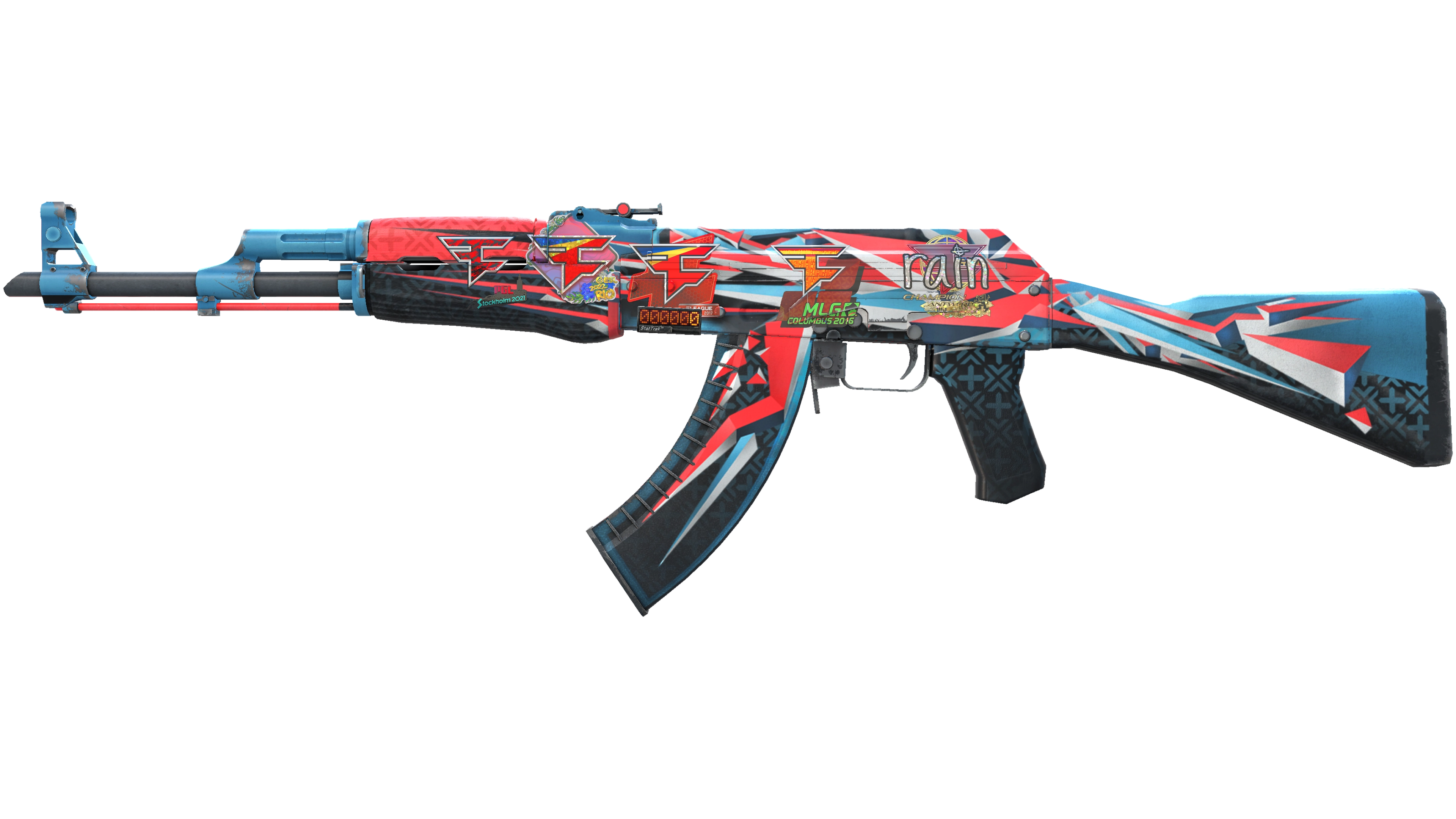 StatTrak™ AK-47 | Point Disarray (Minimal Wear) thumbnail