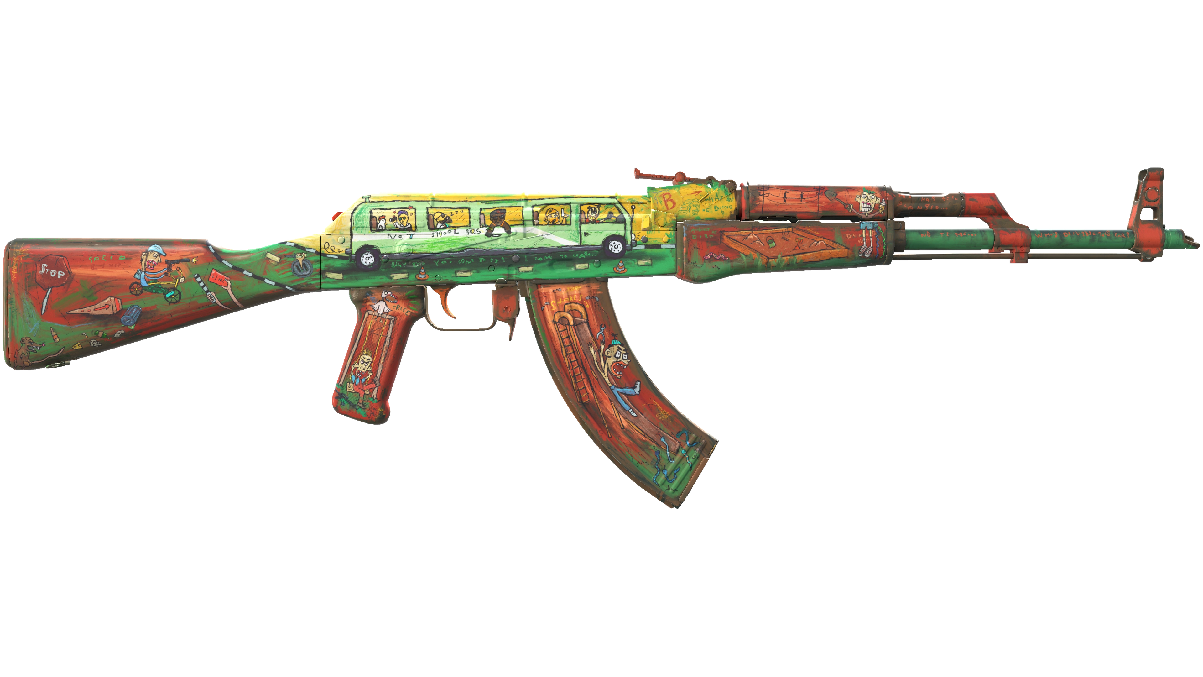 AK-47 | The Outsiders (Minimal Wear) 缩略图