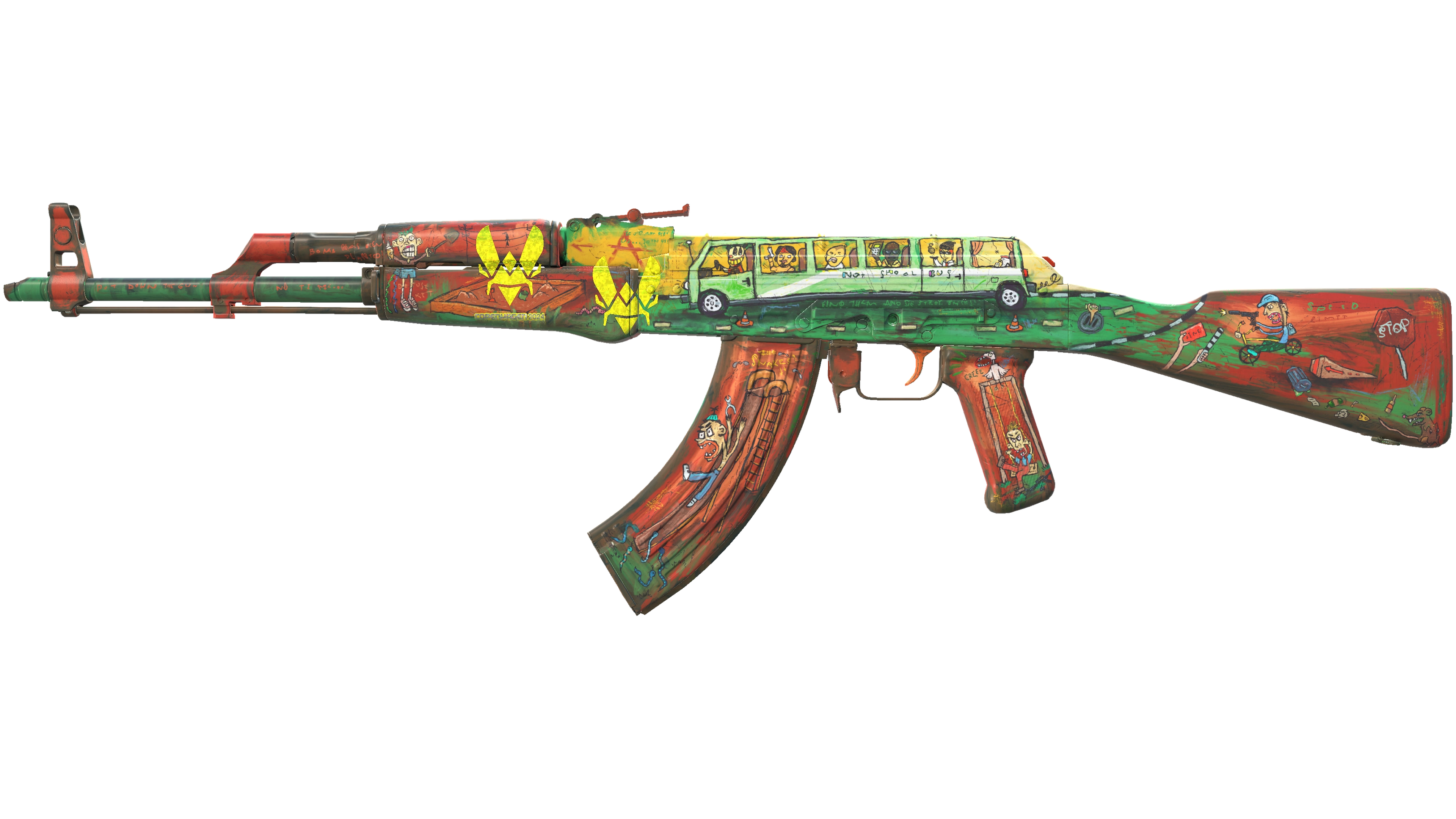 AK-47 | The Outsiders (Minimal Wear) 缩略图