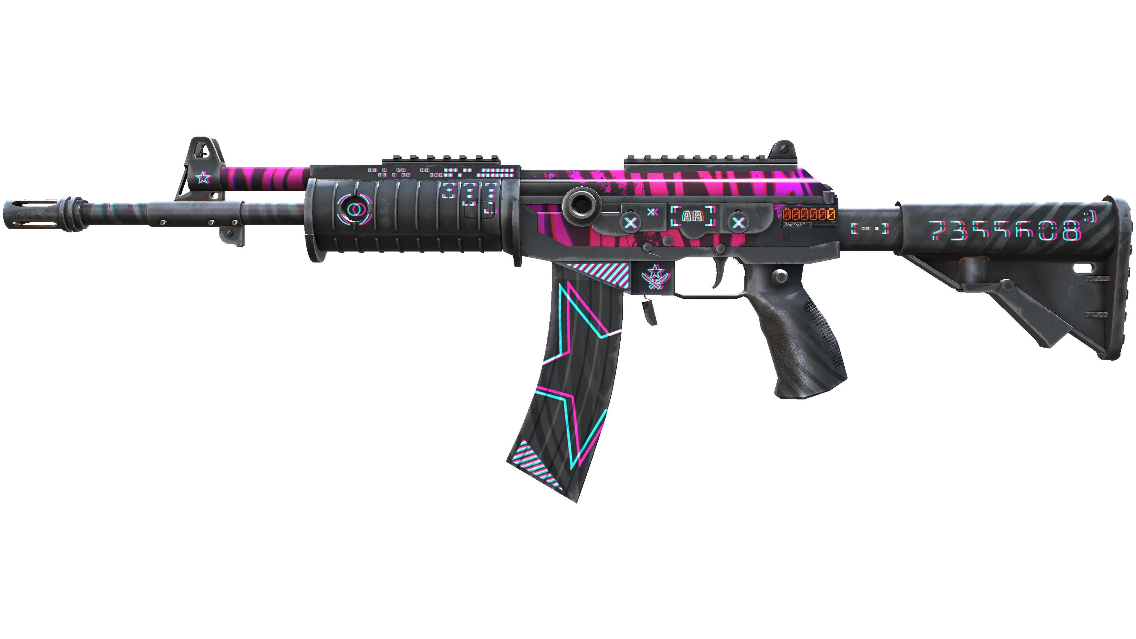 StatTrak™ Galil AR | Chromatic Aberration (Well-Worn) thumbnail