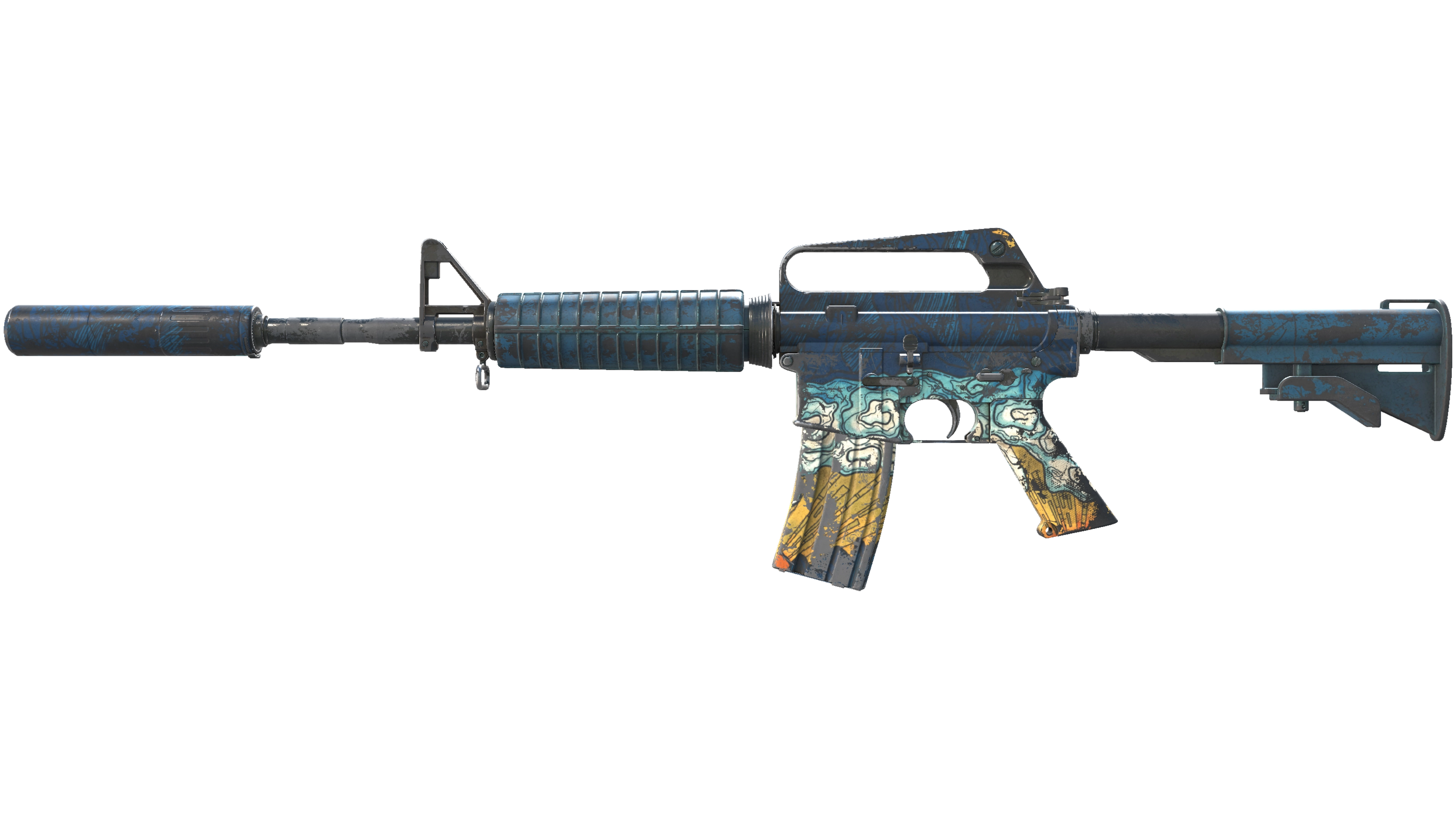 صورة مصغرة لـ M4A1-S | Solitude (Battle-Scarred)