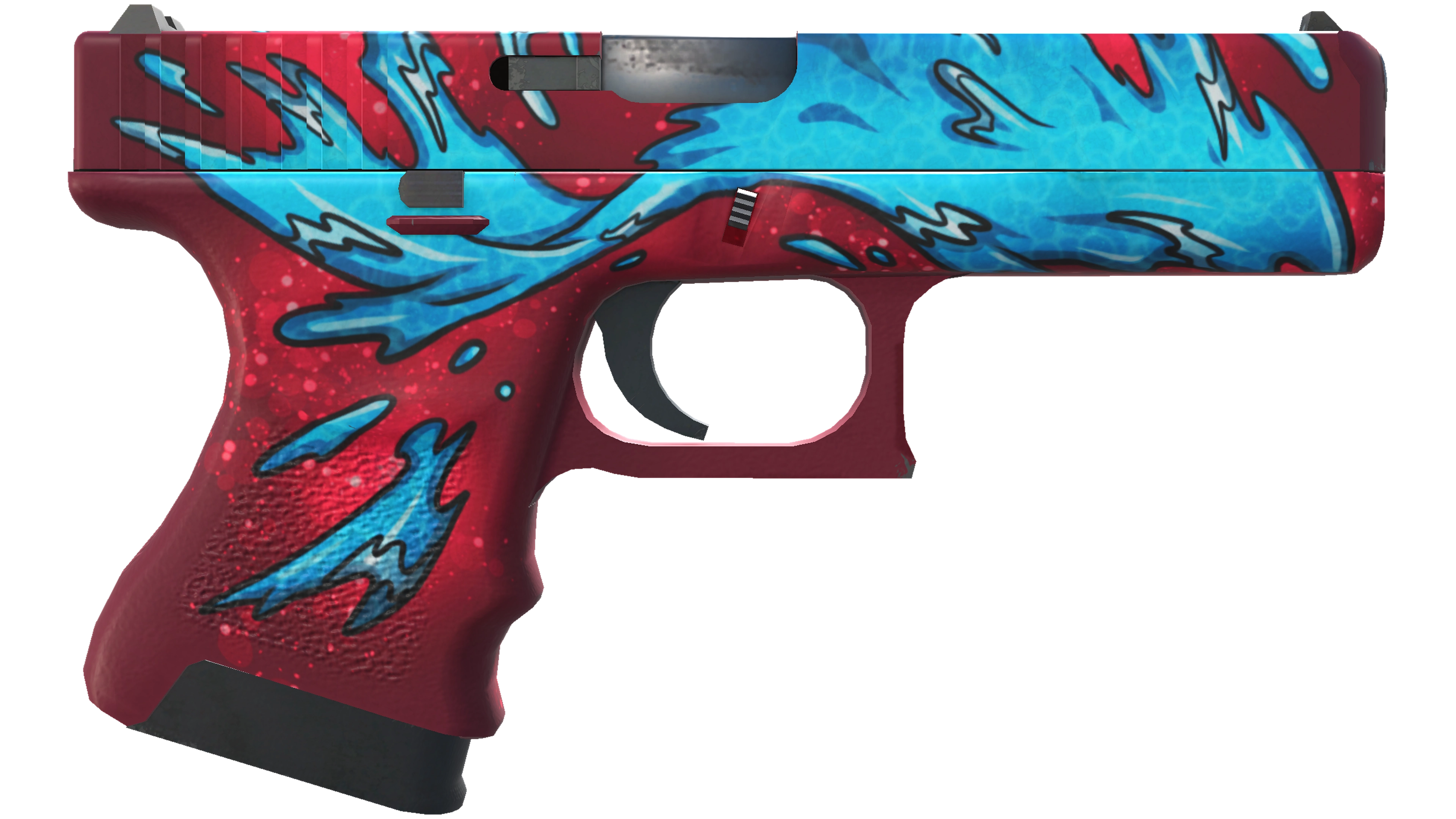 Miniatura de Glock-18 | Water Elemental (Factory New)