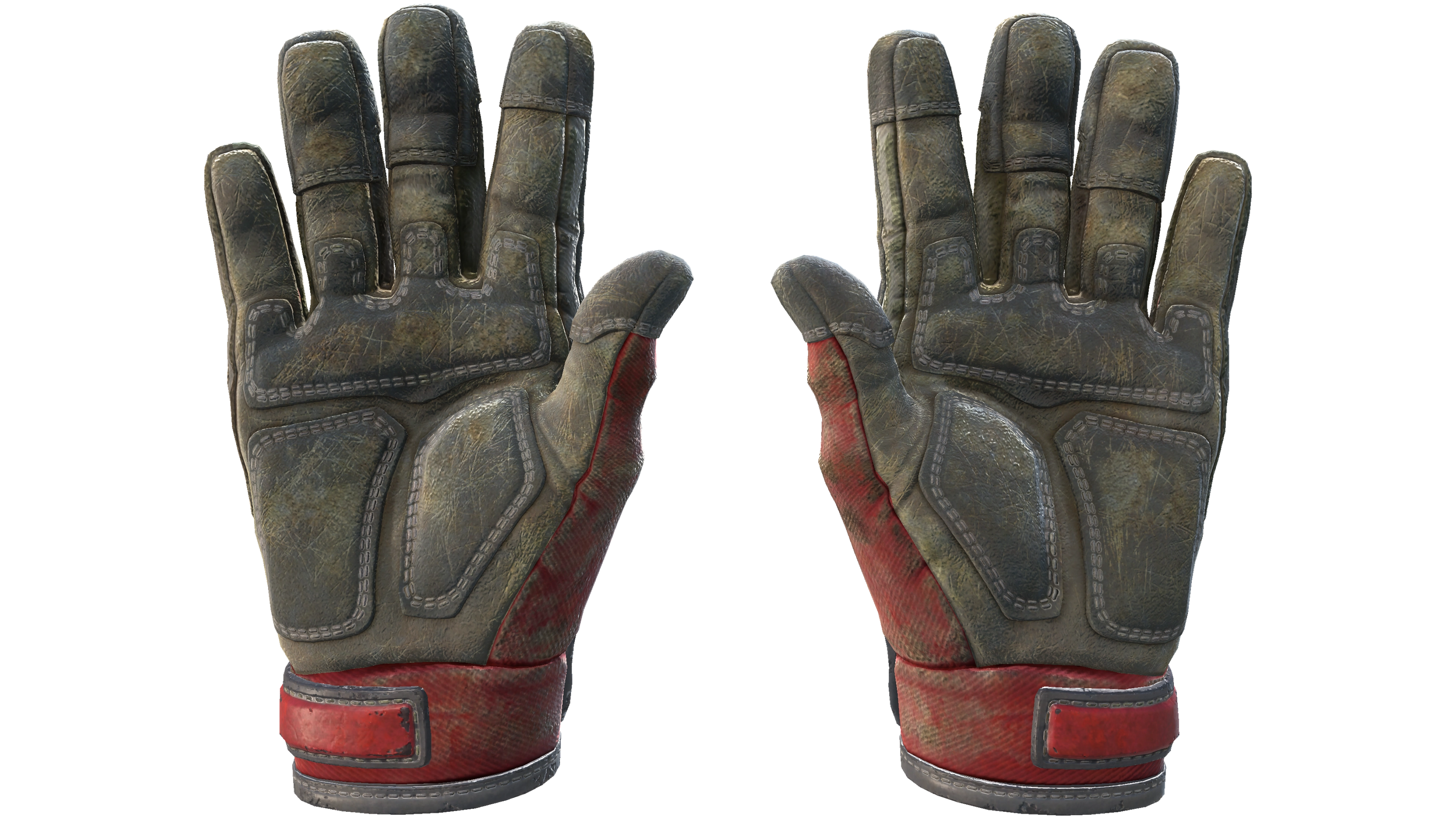 ★ Specialist Gloves | Crimson Web (Battle-Scarred) 缩略图