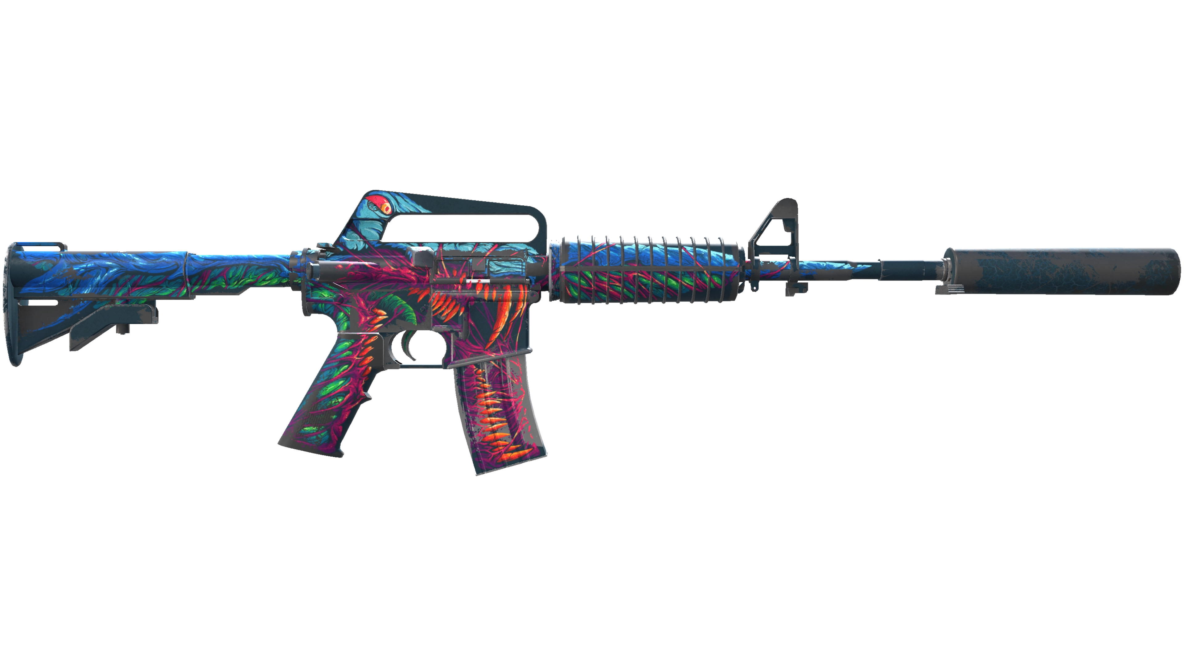 M4A1-S | Hyper Beast (Battle-Scarred) 缩略图