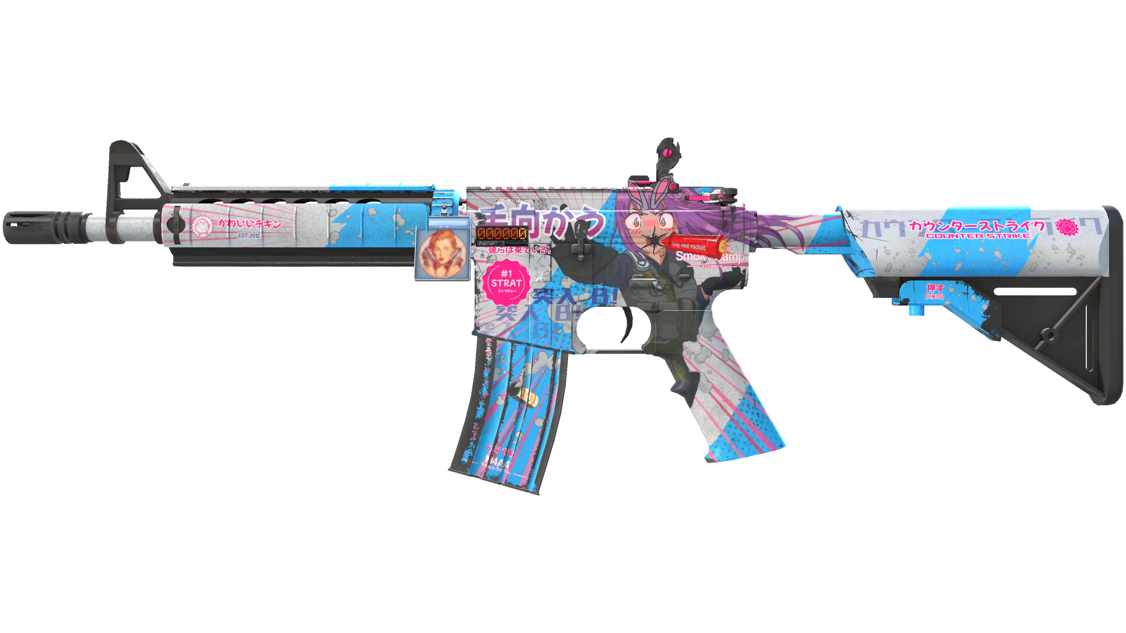 StatTrak™ M4A4 | Temukau (Field-Tested)