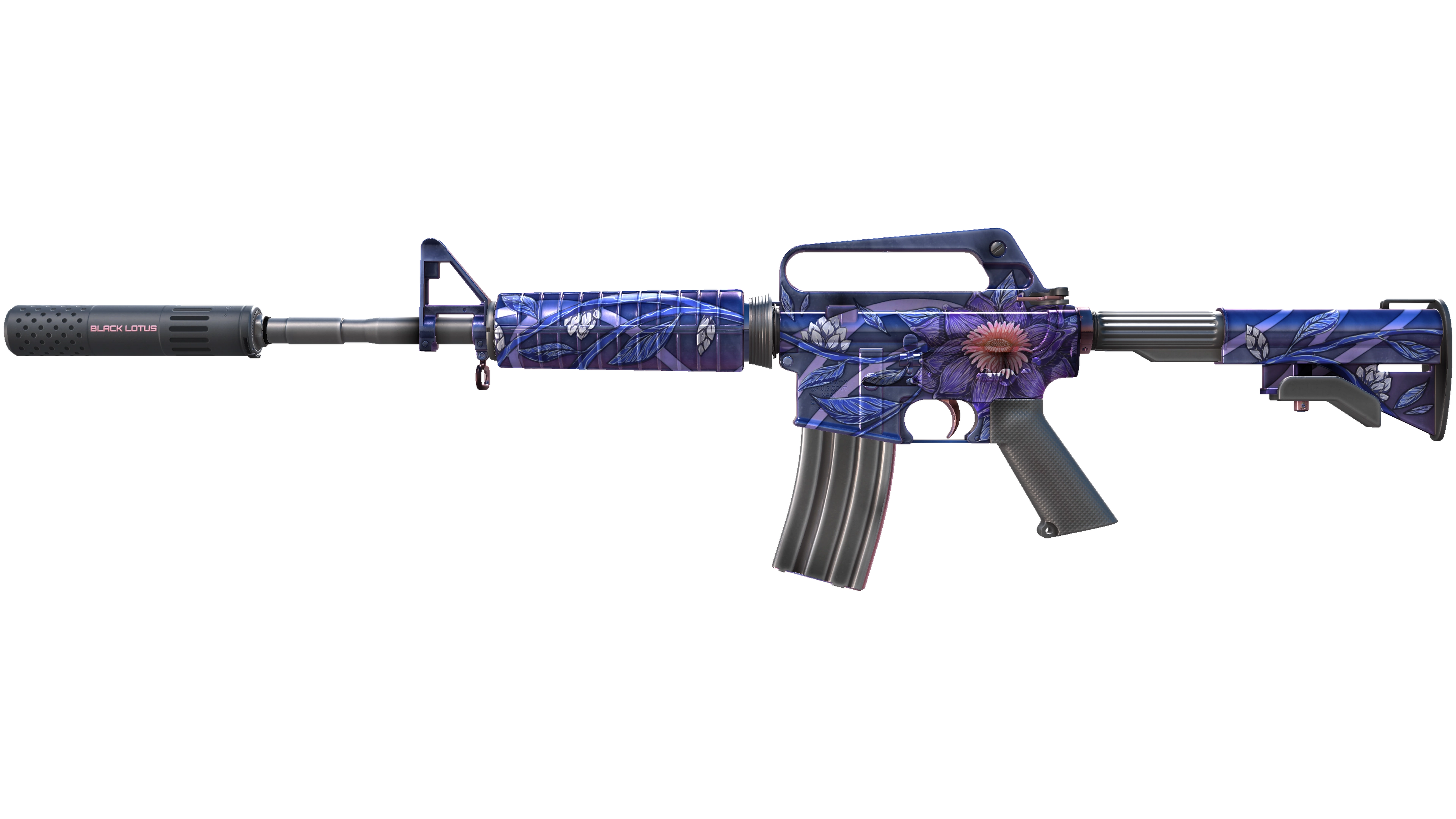 M4A1-S | Black Lotus (Minimal Wear)