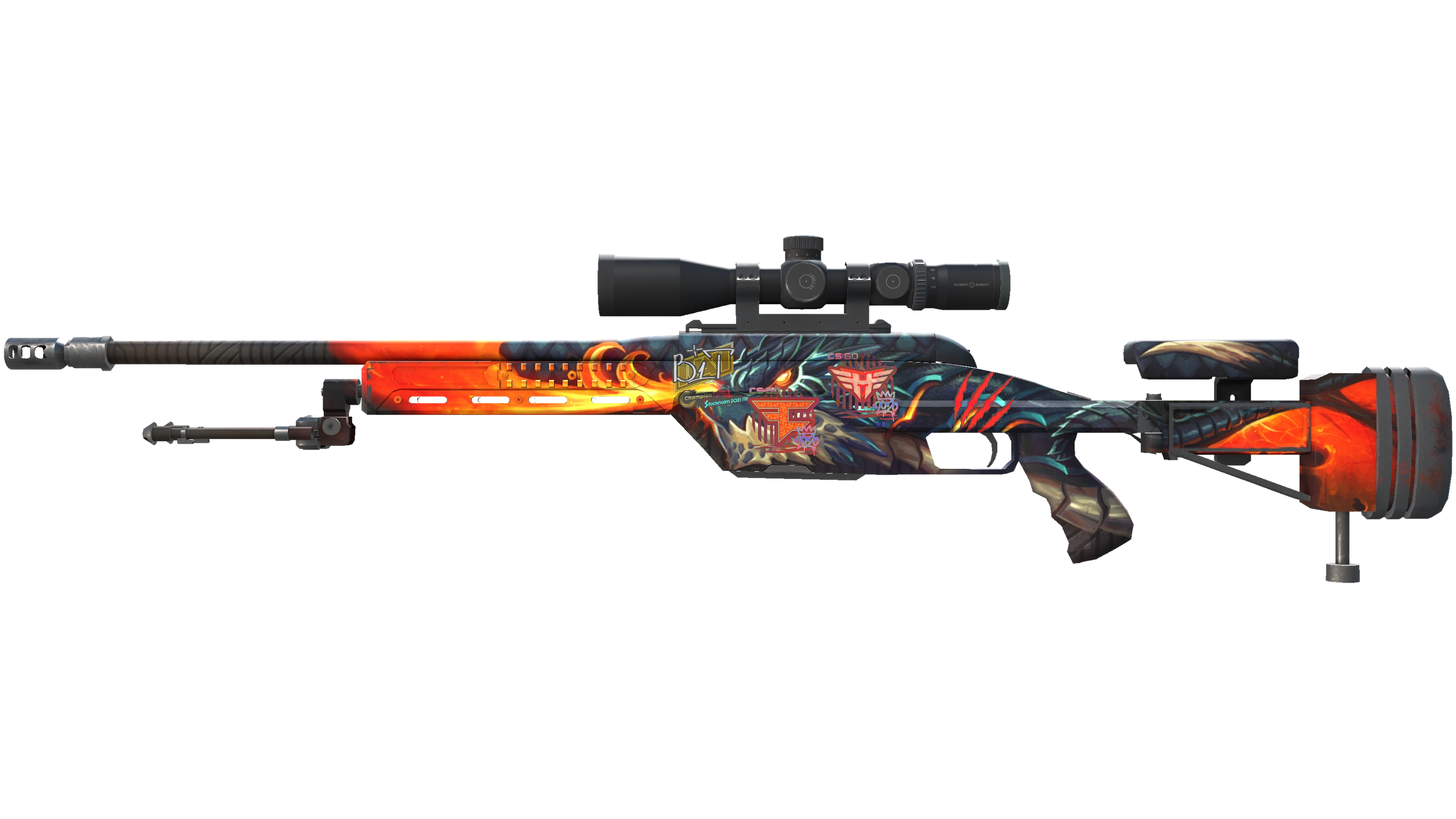 SSG 08 | Dragonfire (Factory New) 缩略图