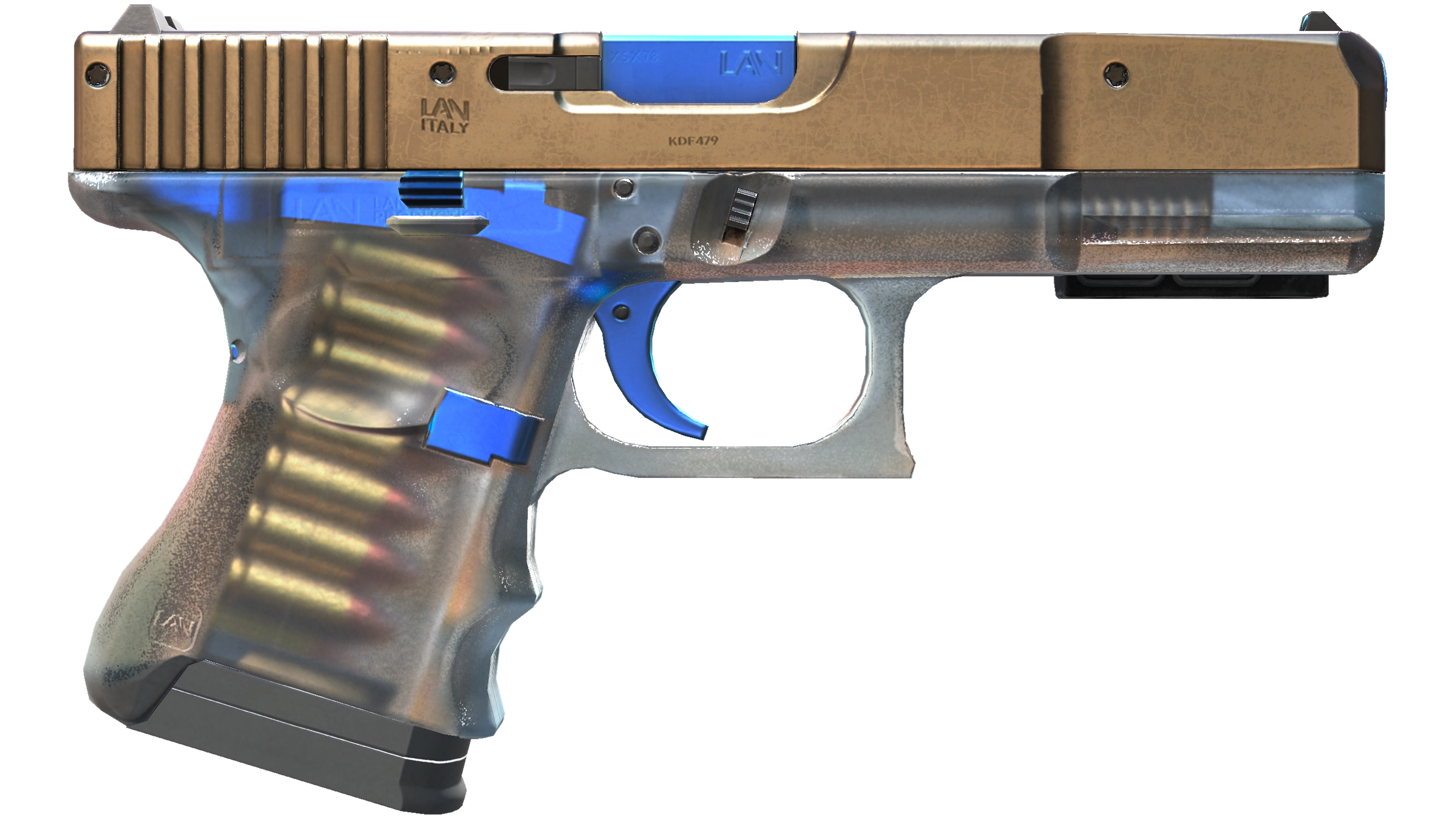 StatTrak™ Glock-18 | Clear Polymer (Minimal Wear) 缩略图