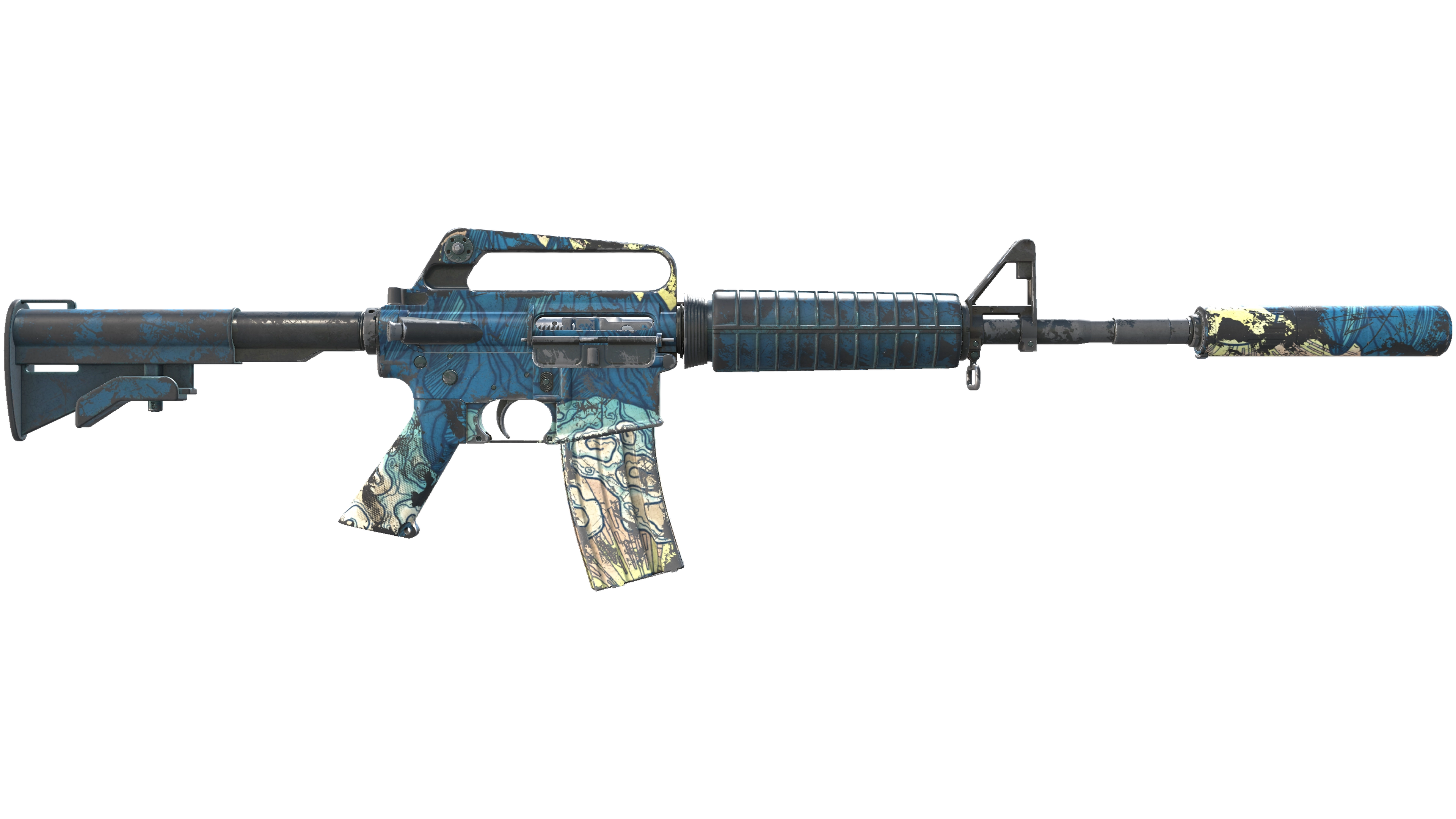 M4A1-S | Solitude (Battle-Scarred) 缩略图