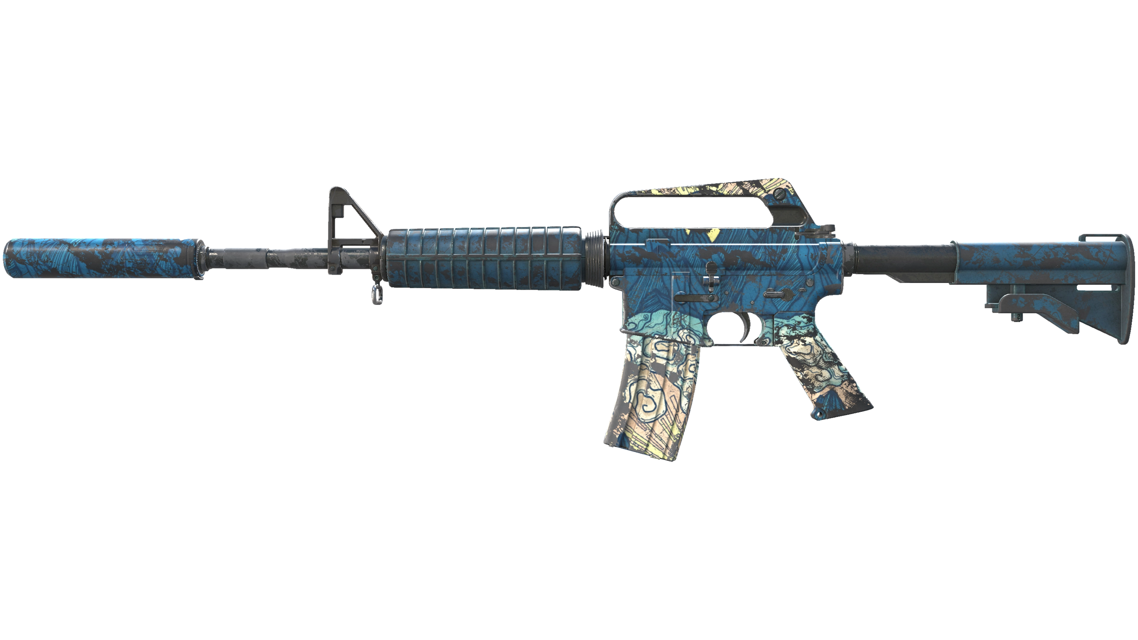M4A1-S | Solitude (Battle-Scarred) 缩略图