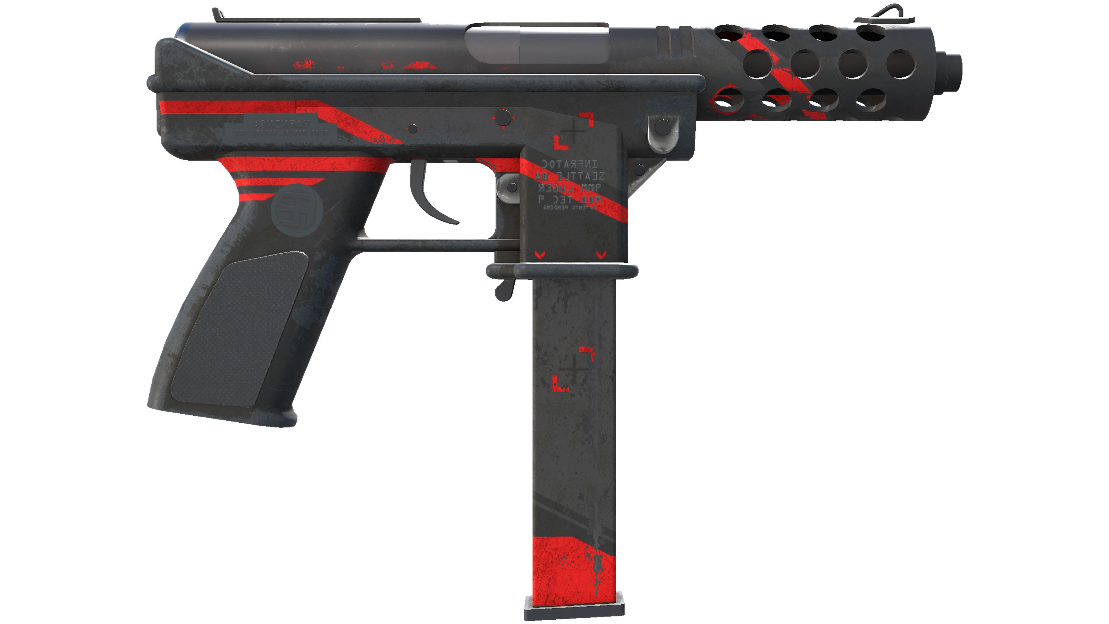 Miniatura de StatTrak™ Tec-9 | Isaac (Battle-Scarred)