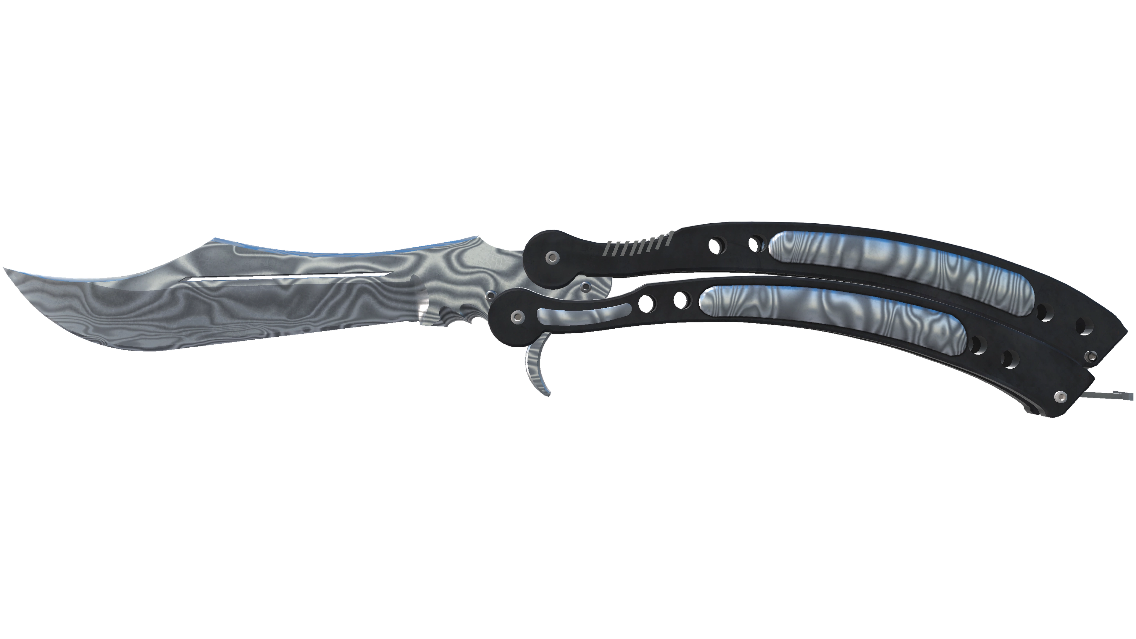 ★ StatTrak™ Butterfly Knife | Damascus Steel (Minimal Wear) 缩略图