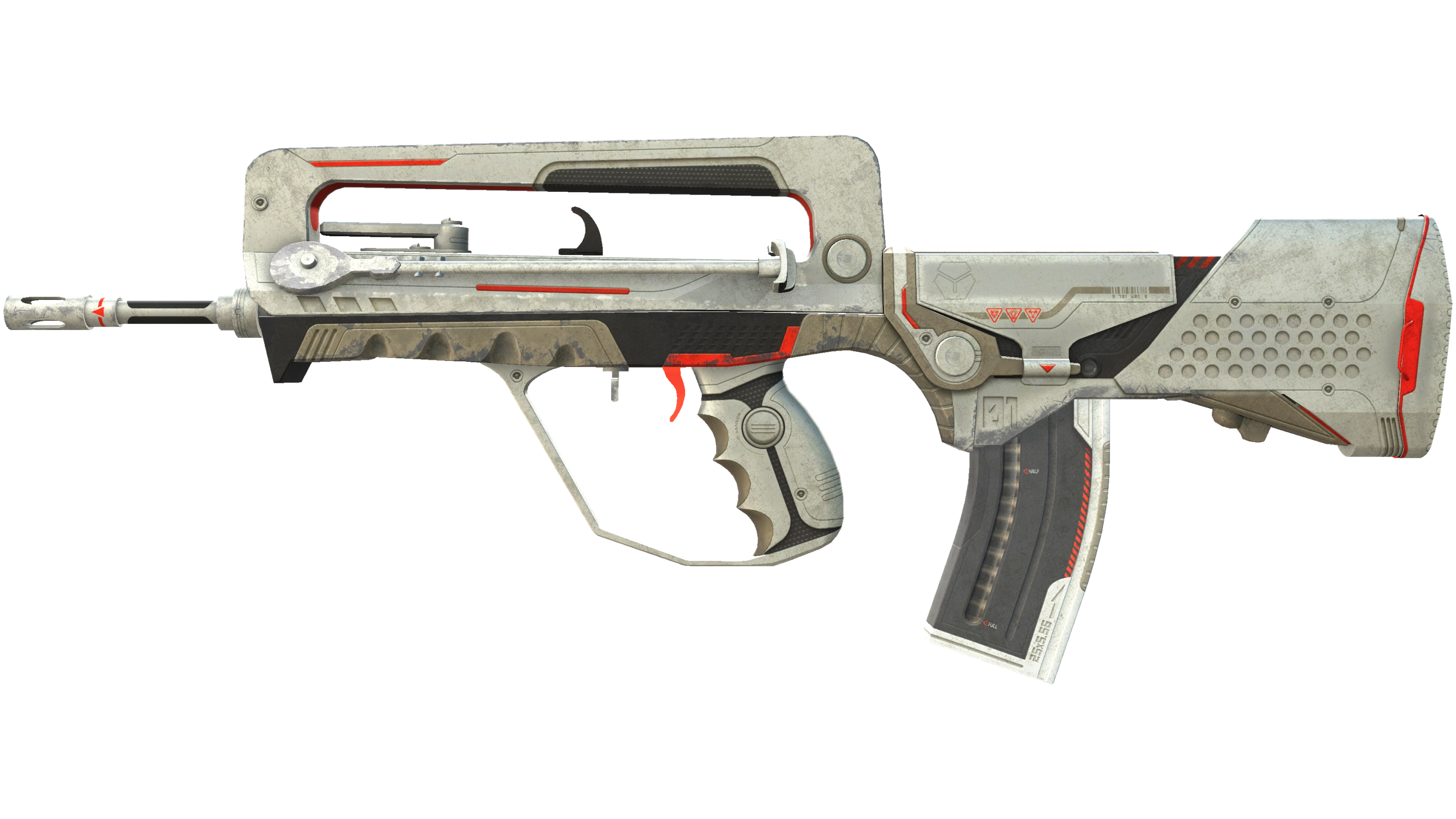 FAMAS | Mecha Industries (Battle-Scarred) 缩略图