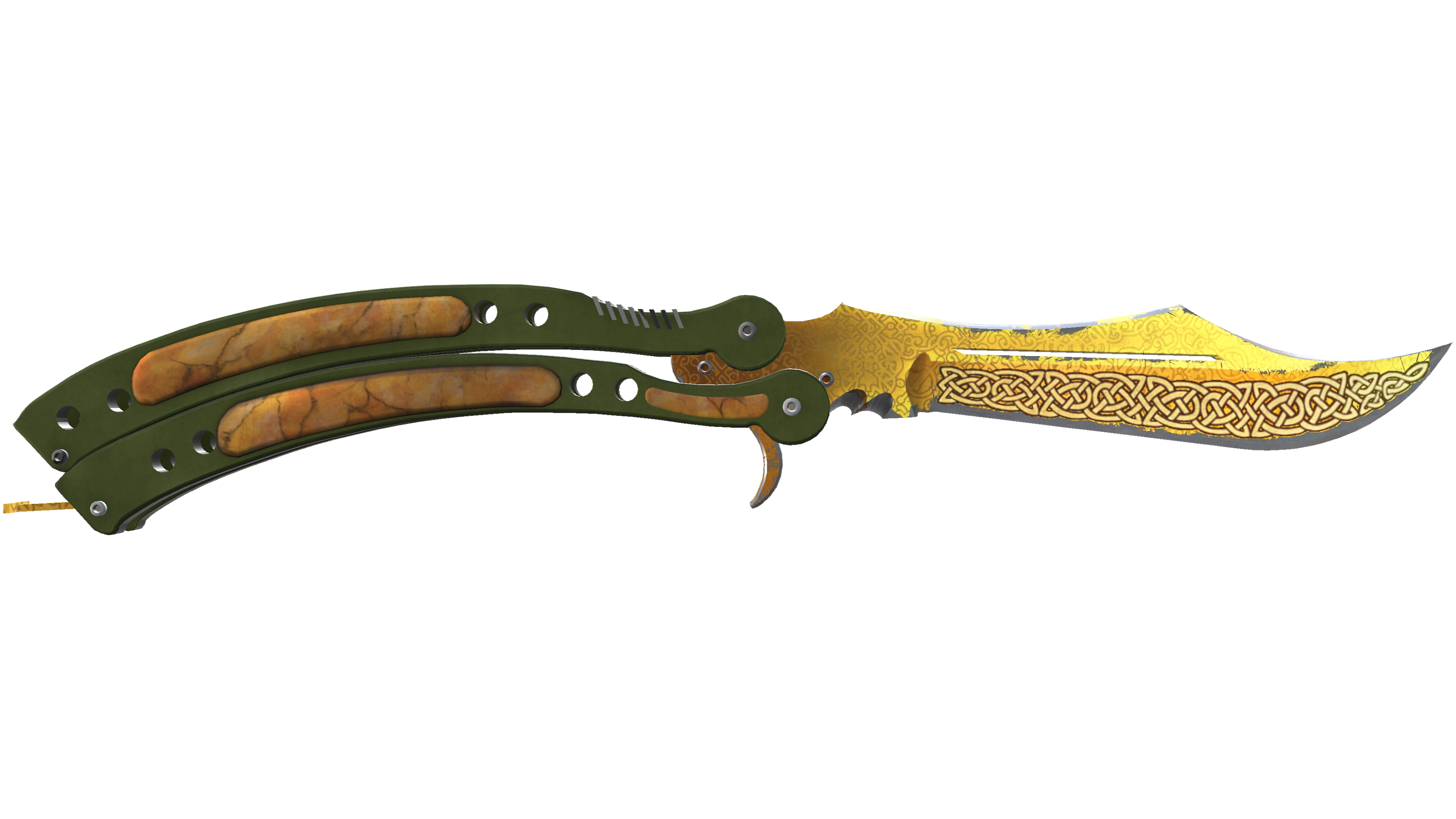 ★ Butterfly Knife | Lore (Well-Worn)