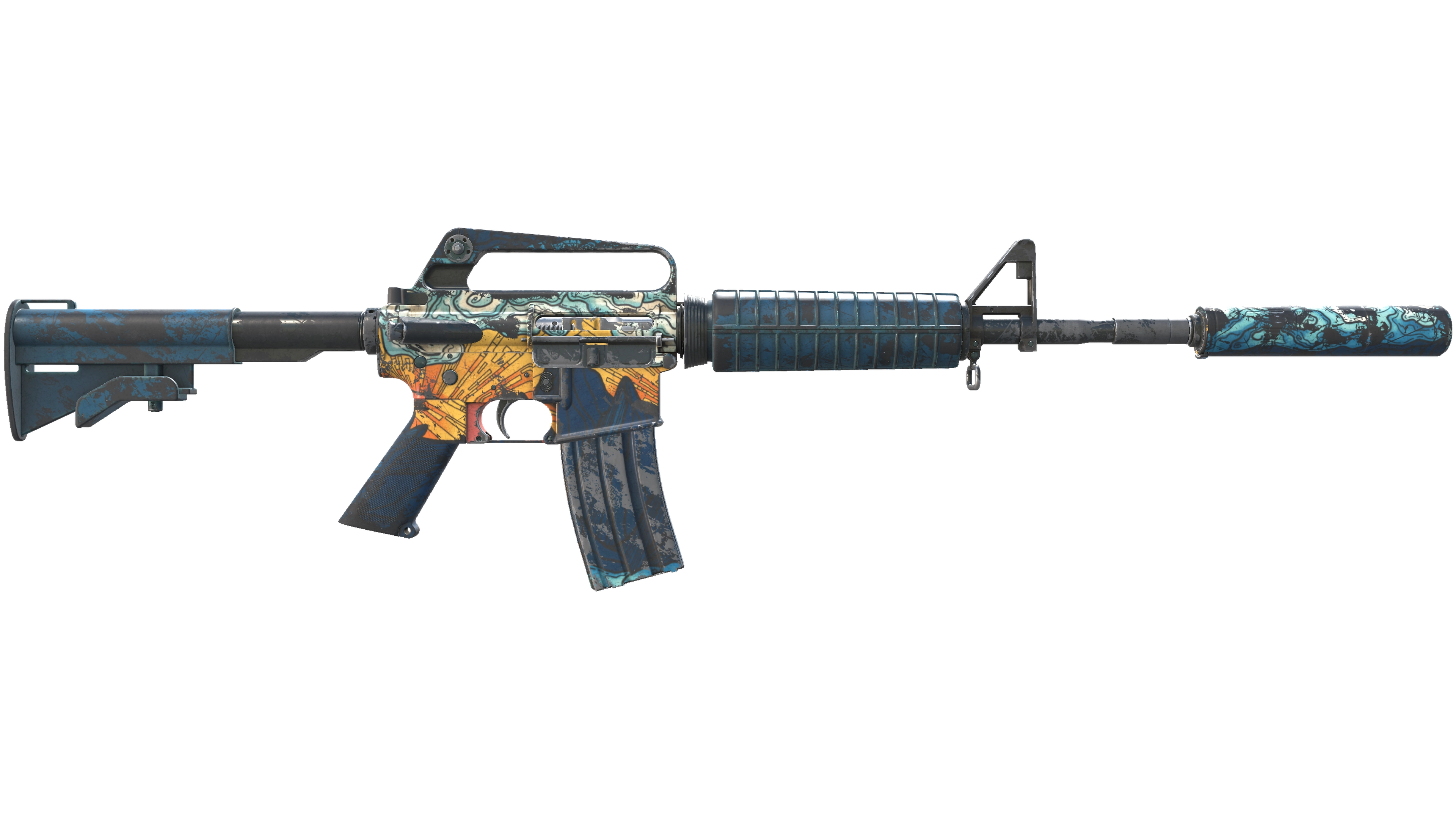 M4A1-S | Solitude (Battle-Scarred) 缩略图