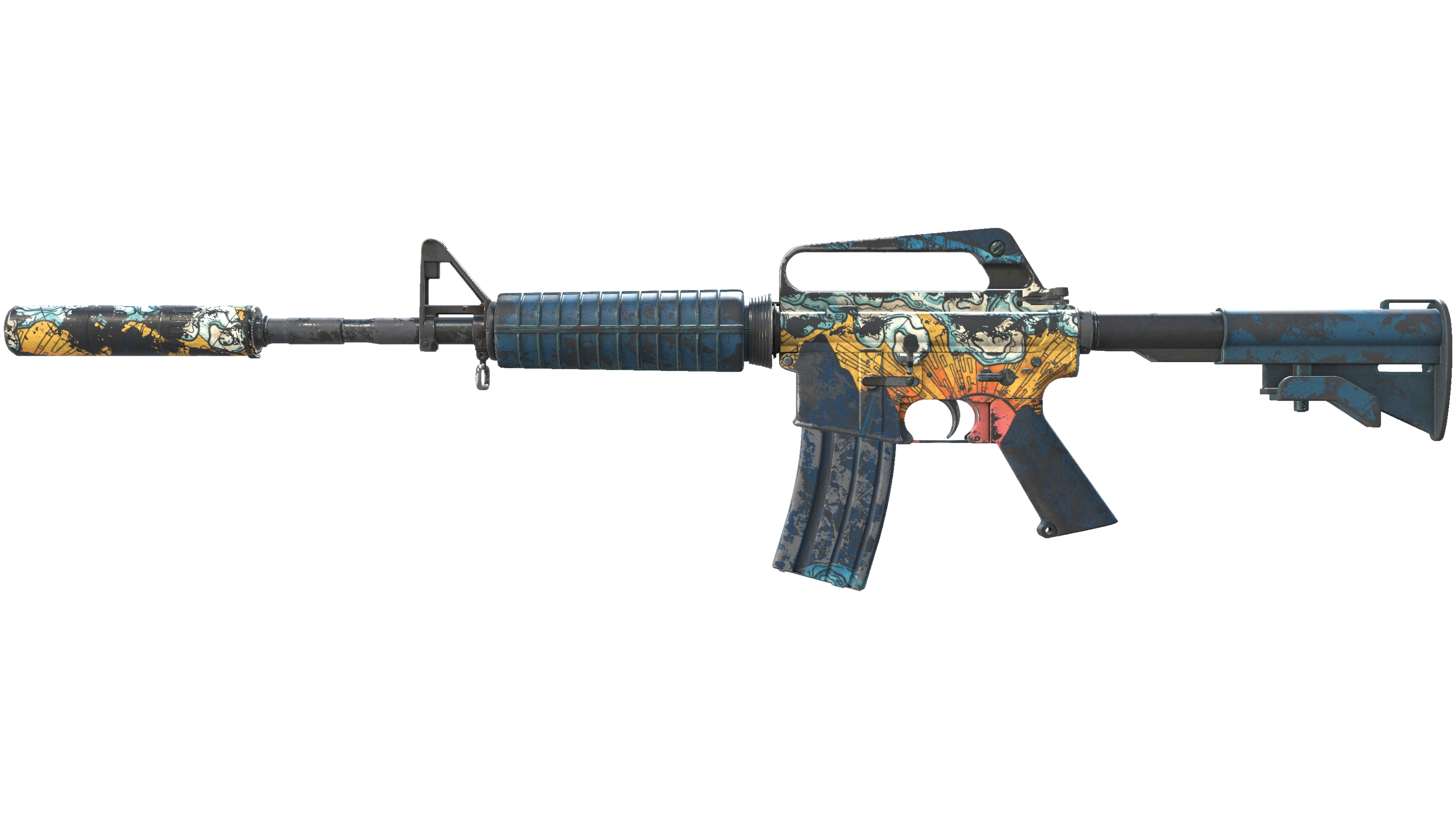 M4A1-S | Solitude (Battle-Scarred) 缩略图