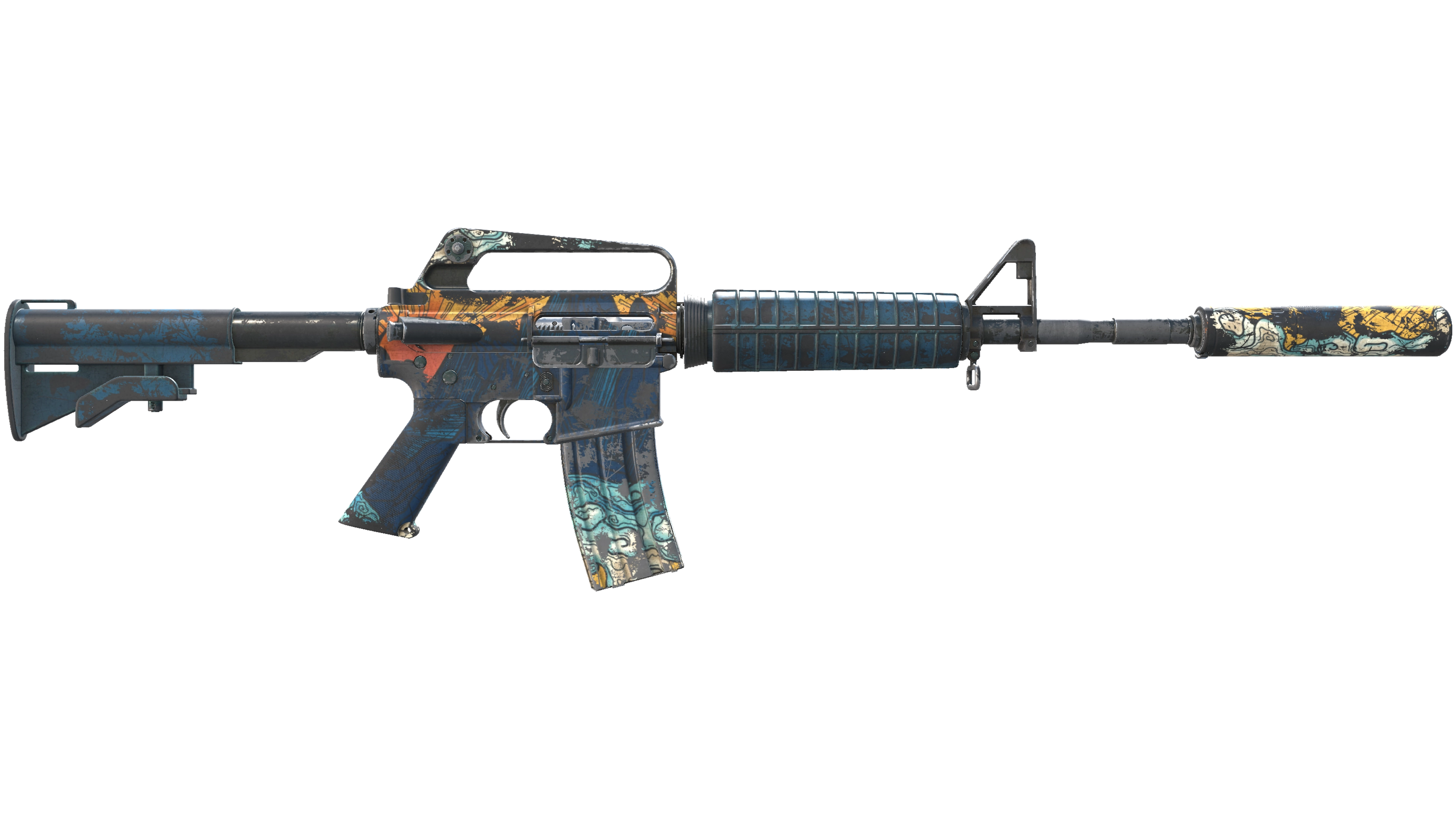 M4A1-S | Solitude (Battle-Scarred) 缩略图