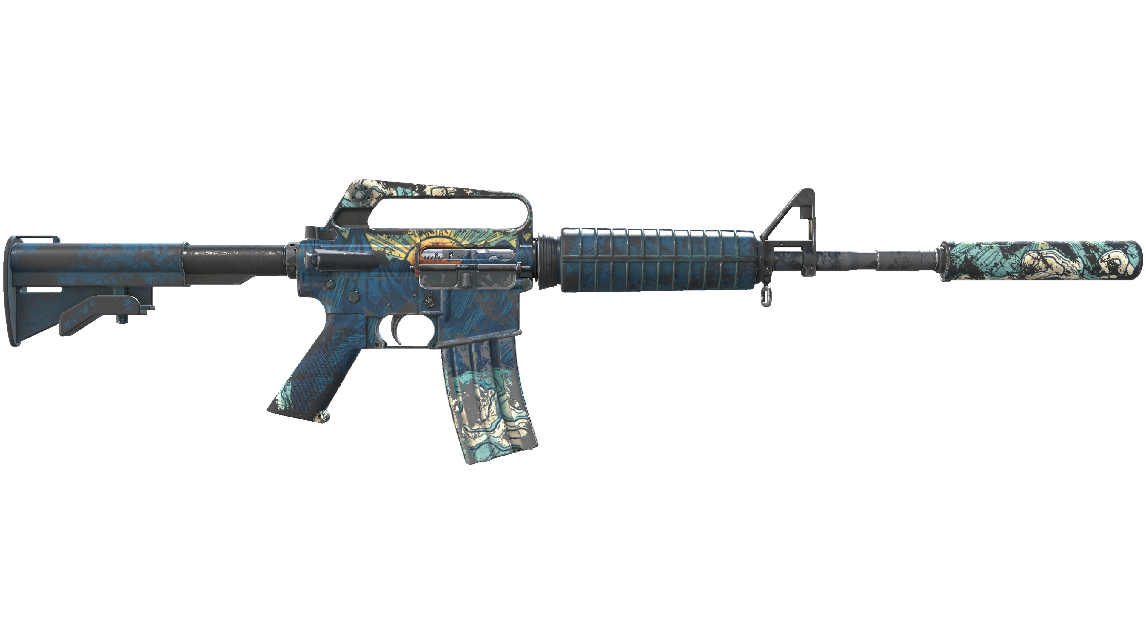 M4A1-S | Solitude (Battle-Scarred) 缩略图