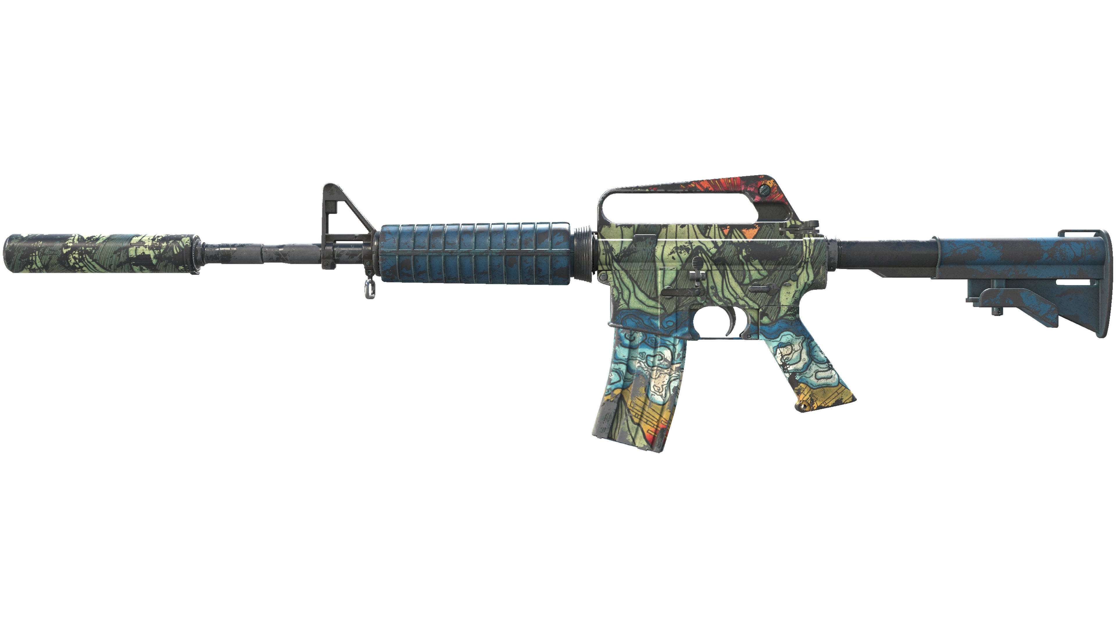 M4A1-S | Solitude (Battle-Scarred) 缩略图