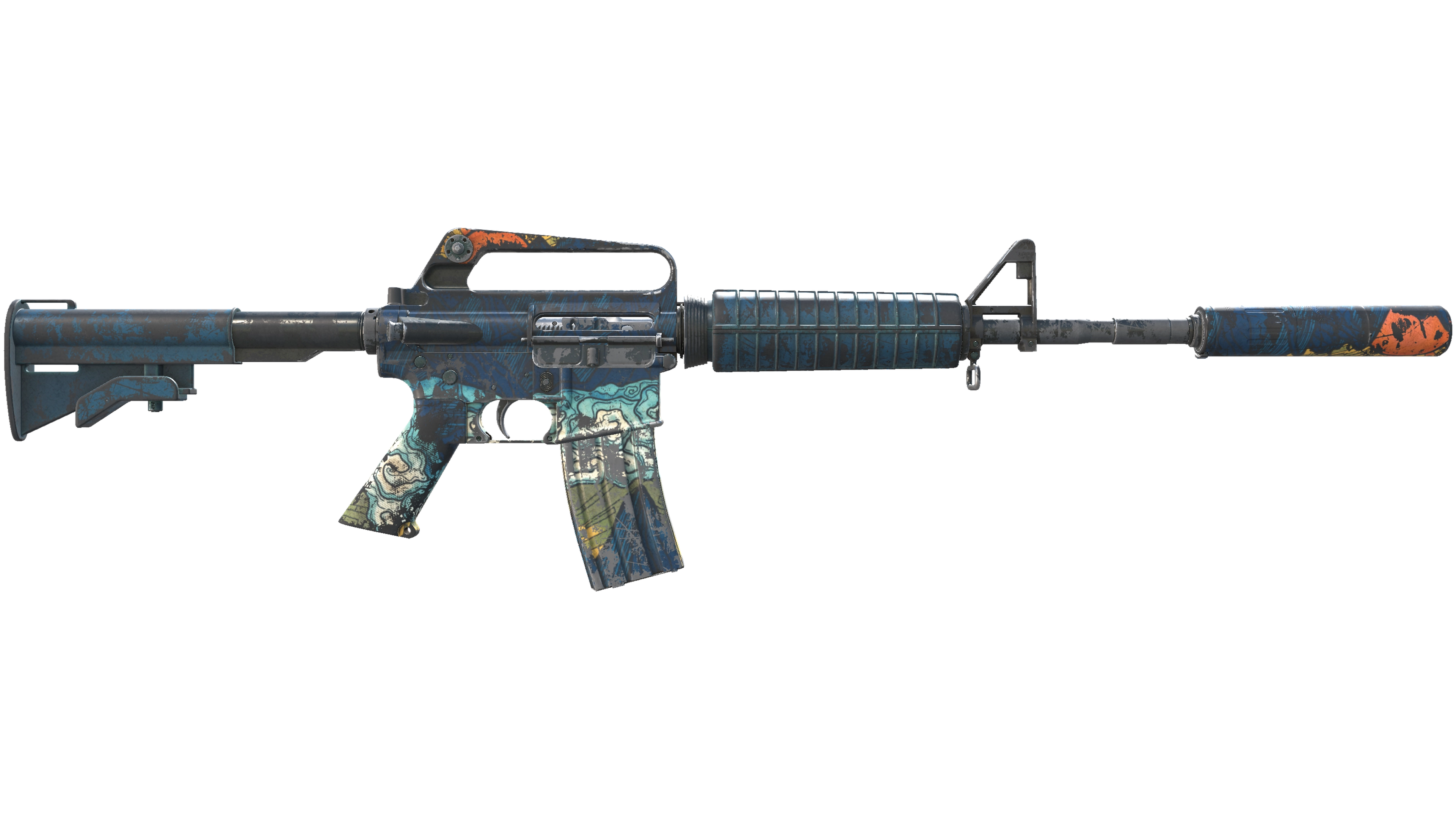 M4A1-S | Solitude (Battle-Scarred) 缩略图