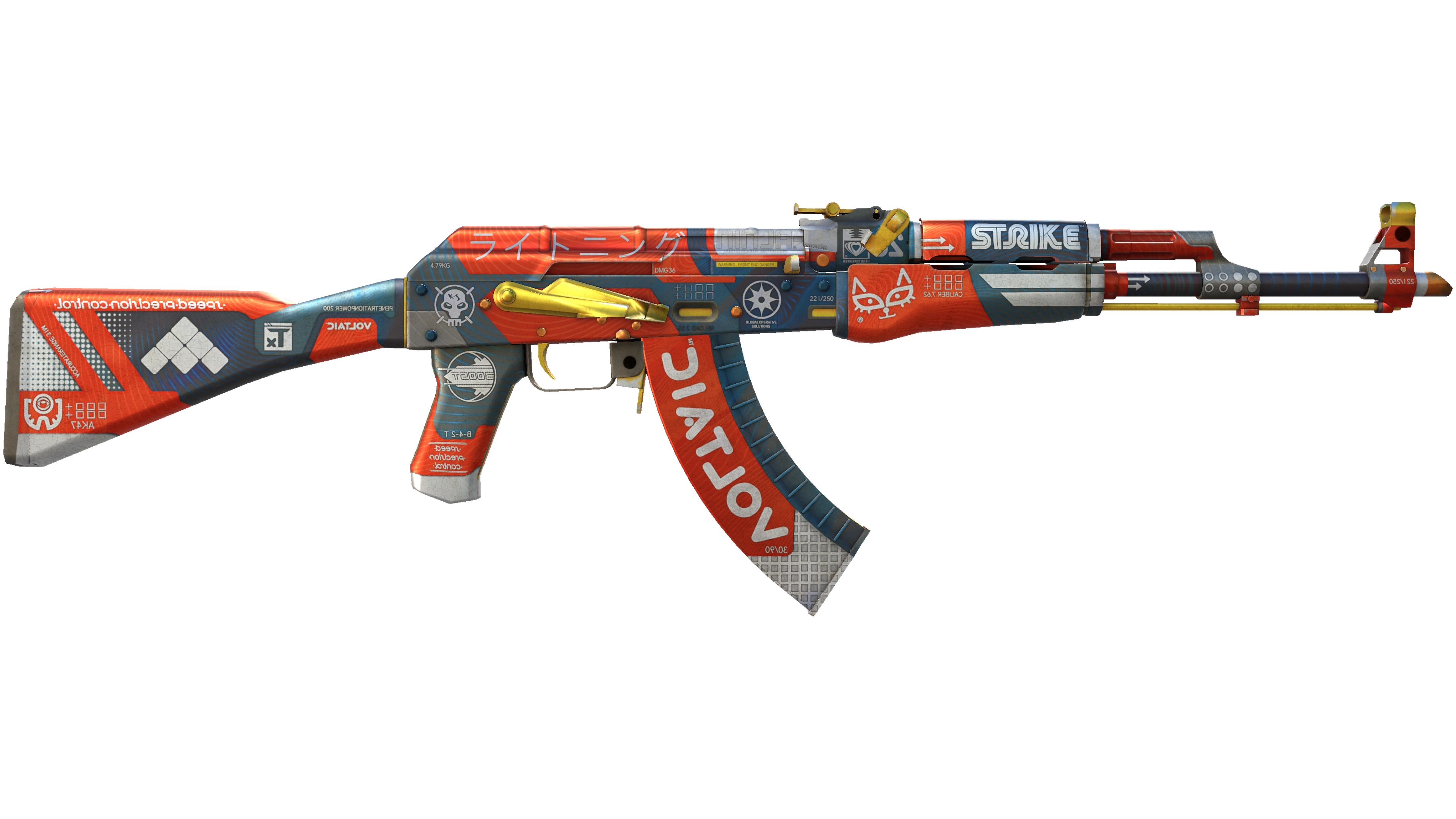 AK-47 | Bloodsport (Well-Worn) 缩略图