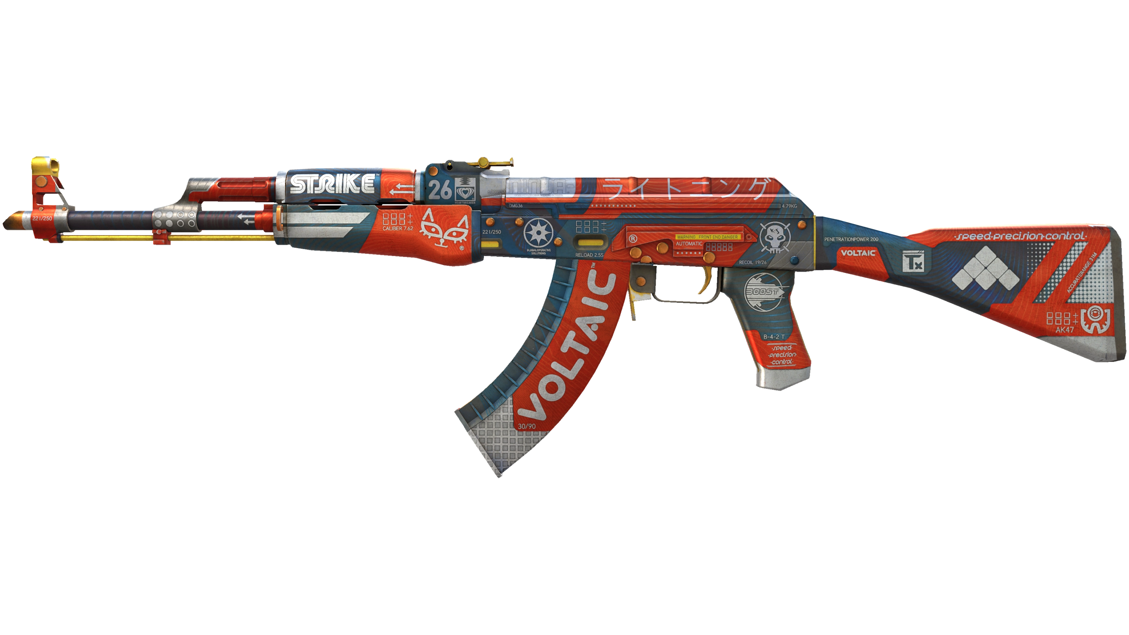 AK-47 | Bloodsport (Well-Worn)