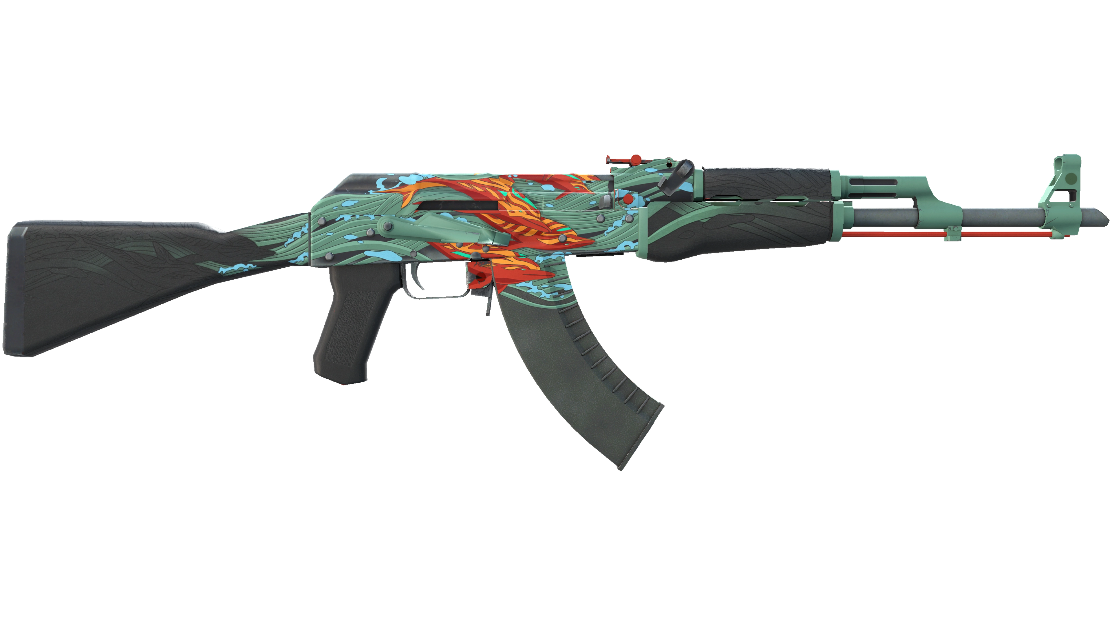 StatTrak™ AK-47 | Aquamarine Revenge (Factory New) 缩略图