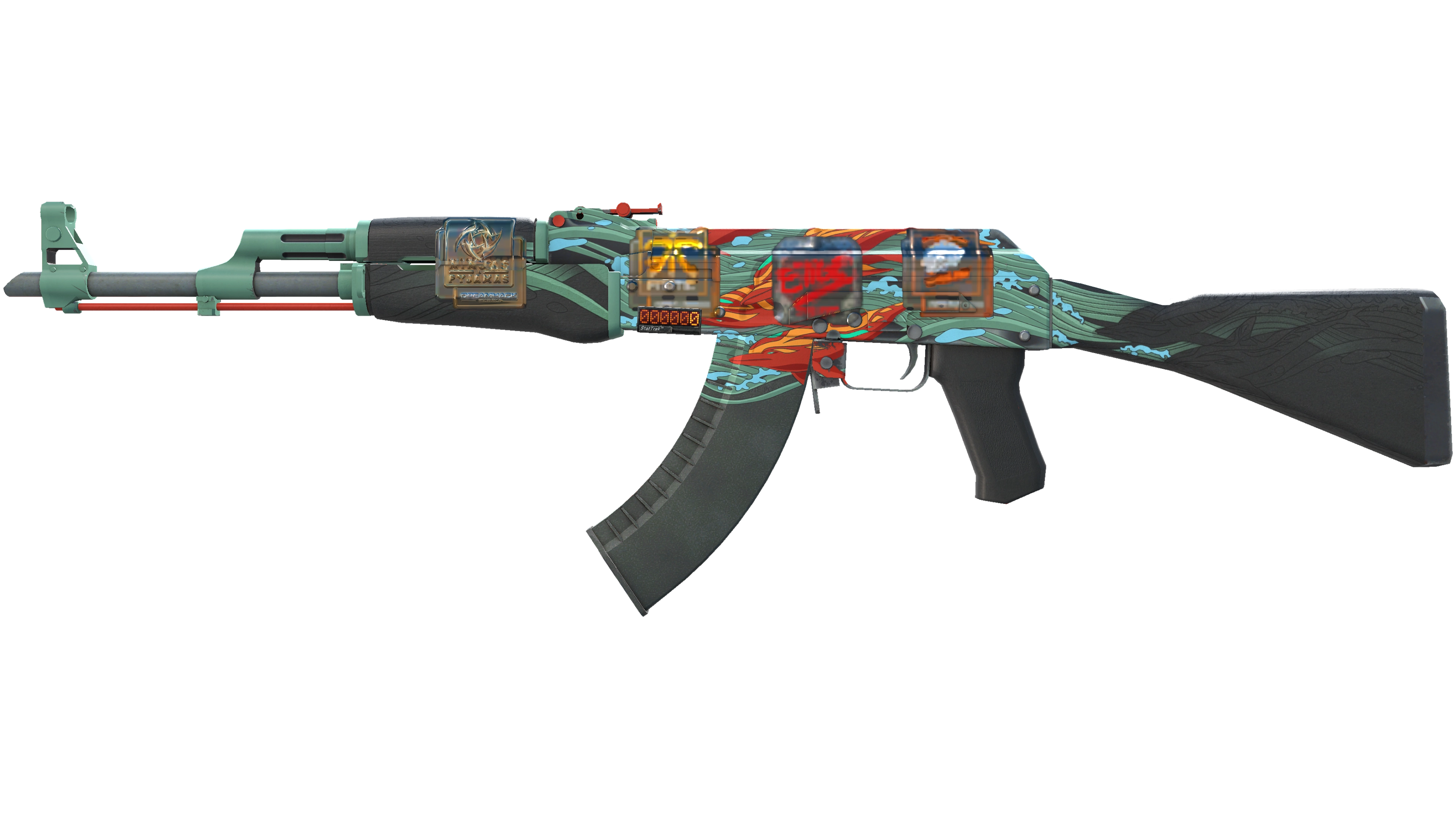 StatTrak™ AK-47 | Aquamarine Revenge (Factory New) 缩略图