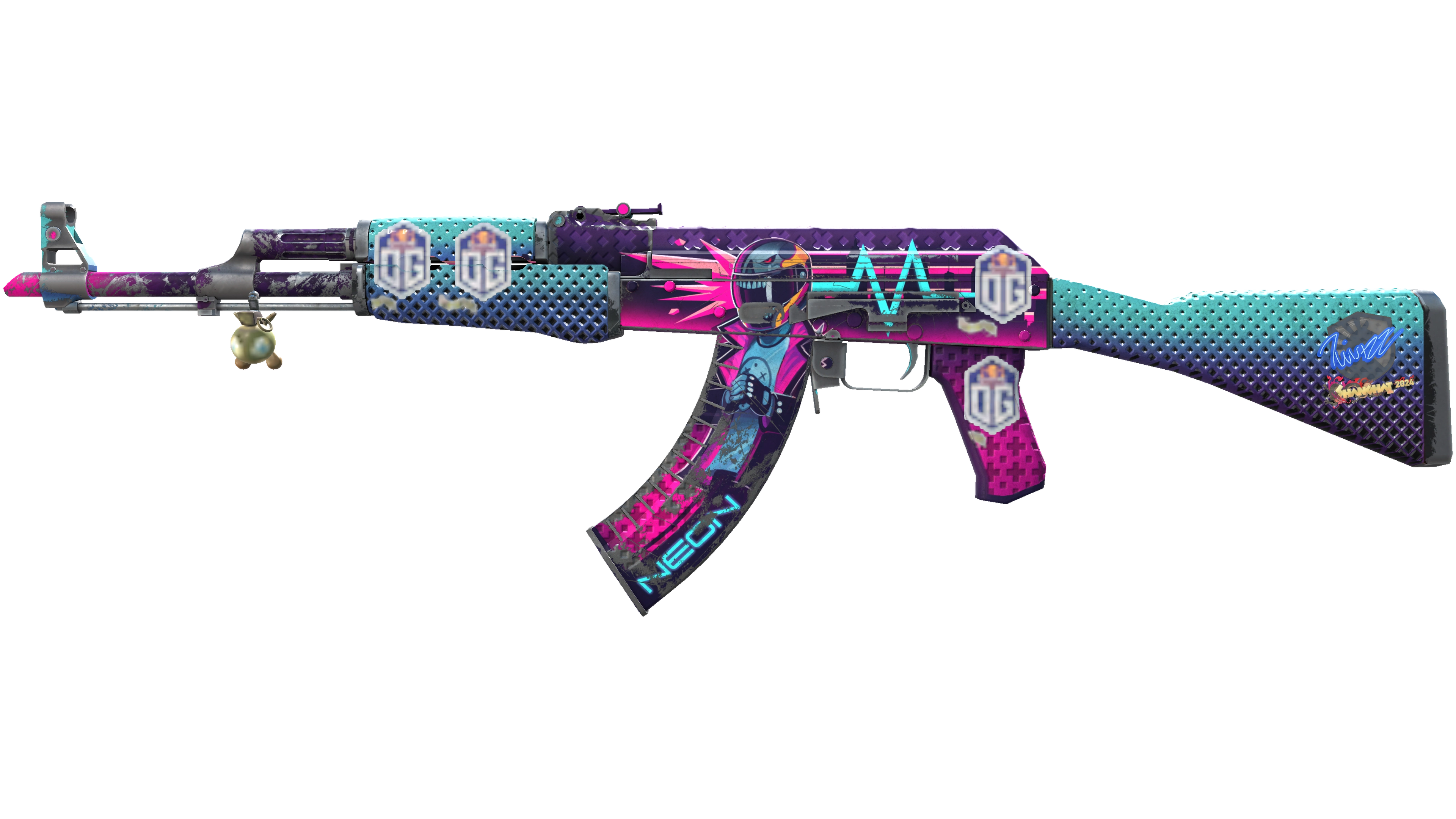 AK-47 | Neon Rider (Battle-Scarred) 缩略图