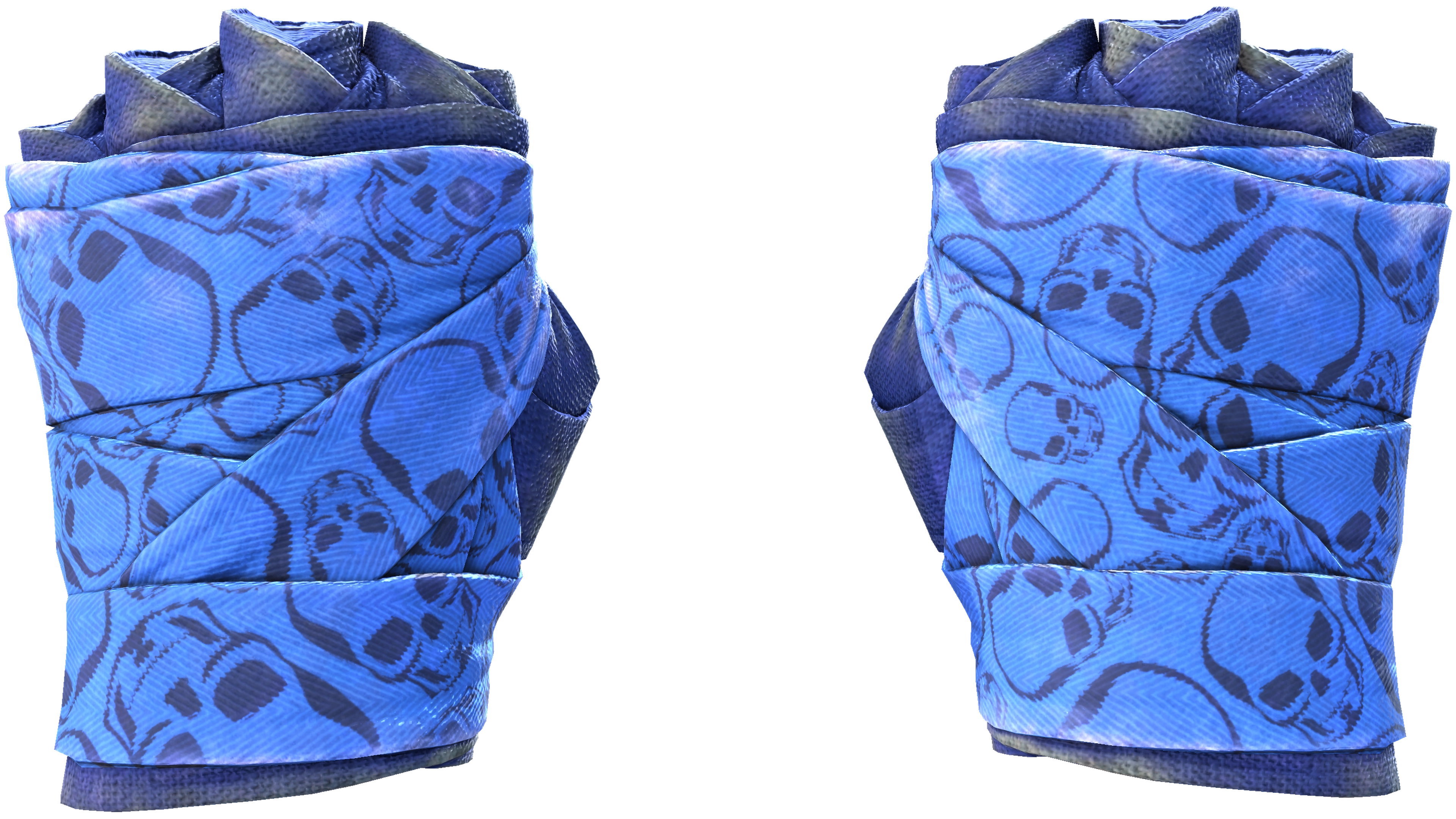 ★ Hand Wraps | Cobalt Skulls (Battle-Scarred) 缩略图