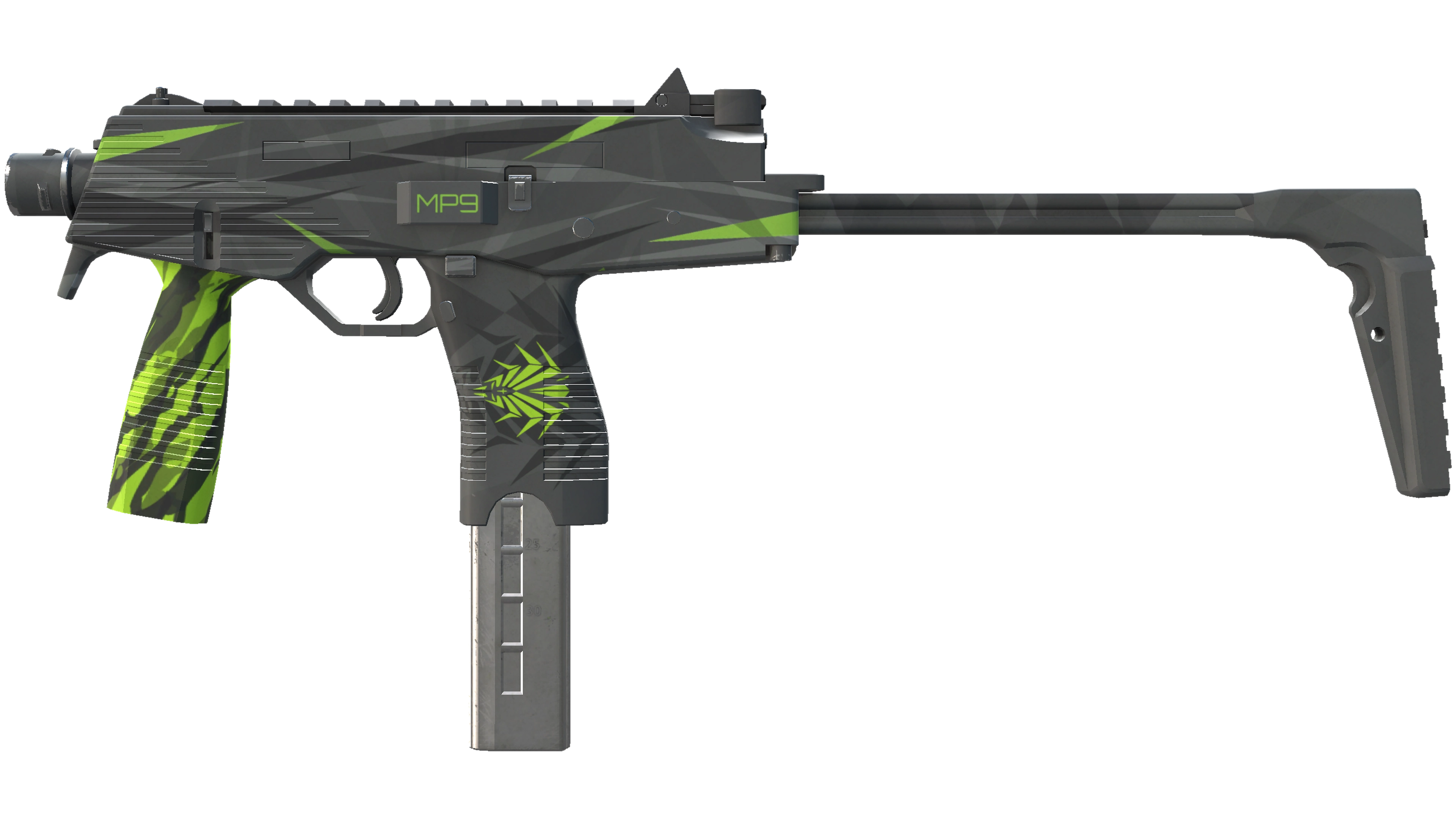 MP9 | Deadly Poison (Minimal Wear)
