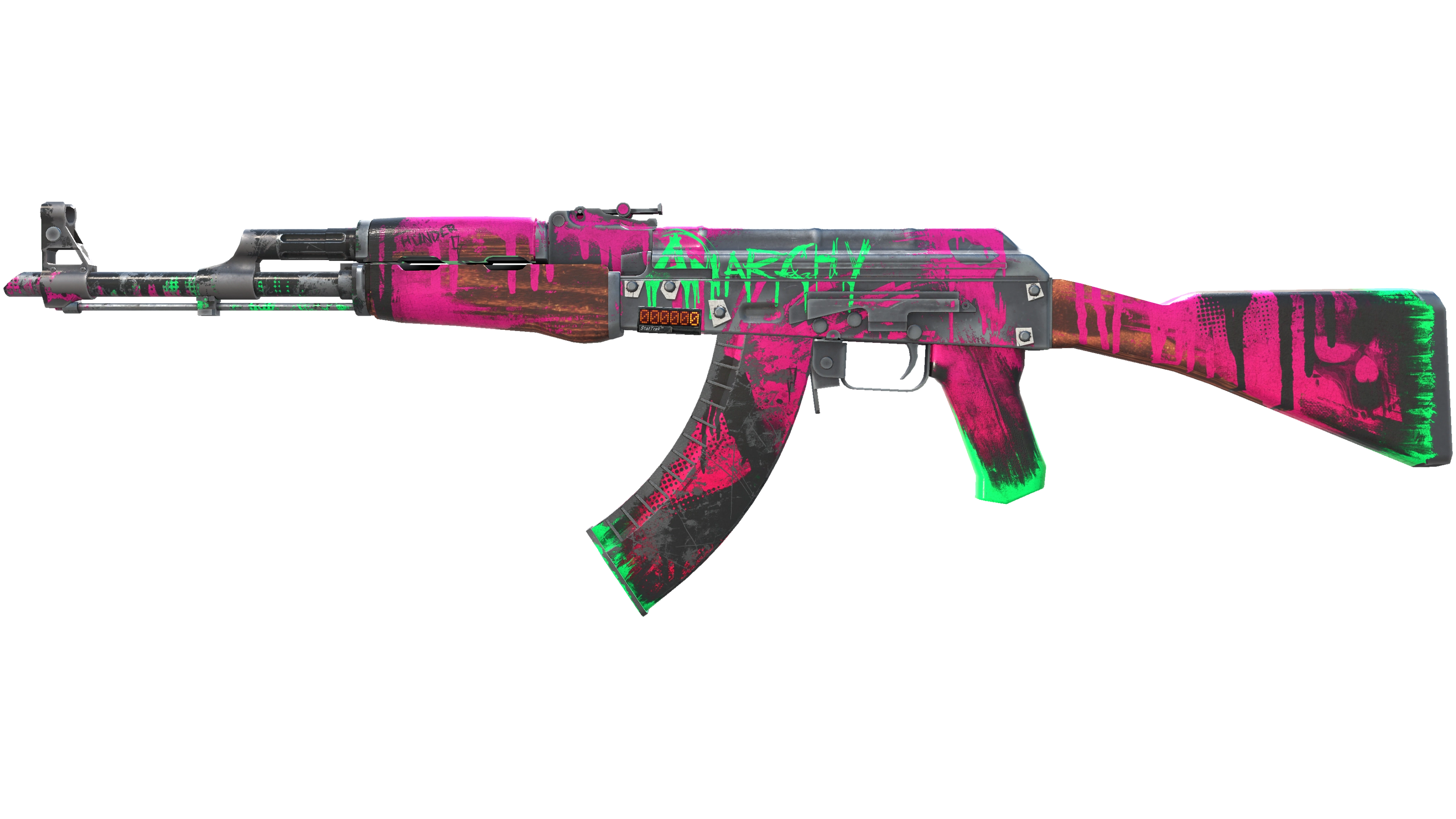 StatTrak™ AK-47 | Neon Revolution (Battle-Scarred) thumbnail