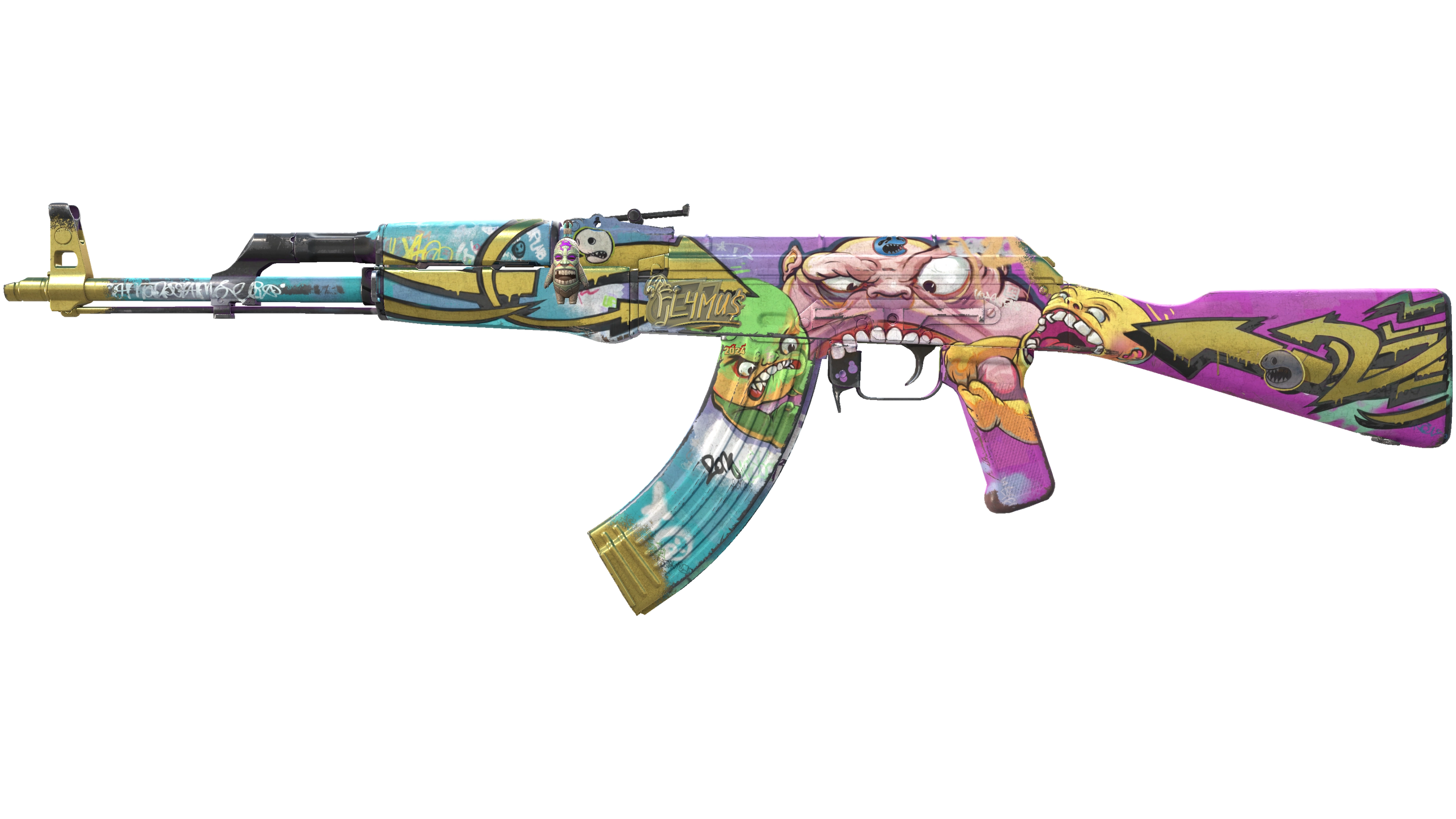 AK-47 | B the Monster (Well-Worn) 缩略图