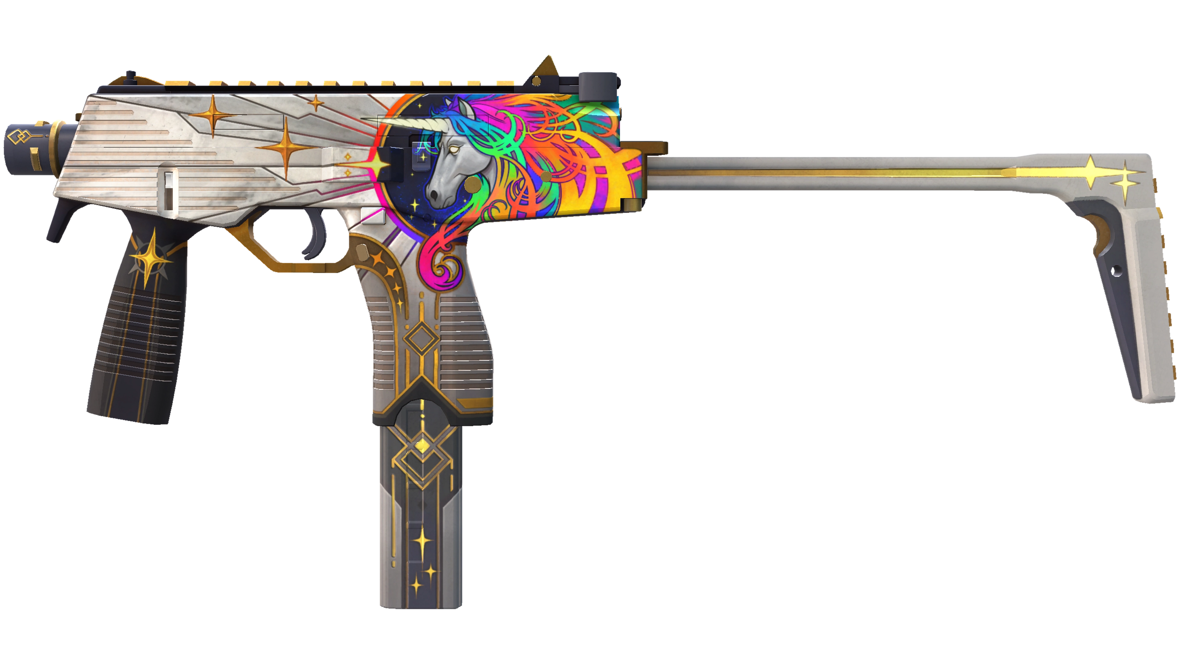 MP9 | Starlight Protector (Minimal Wear)