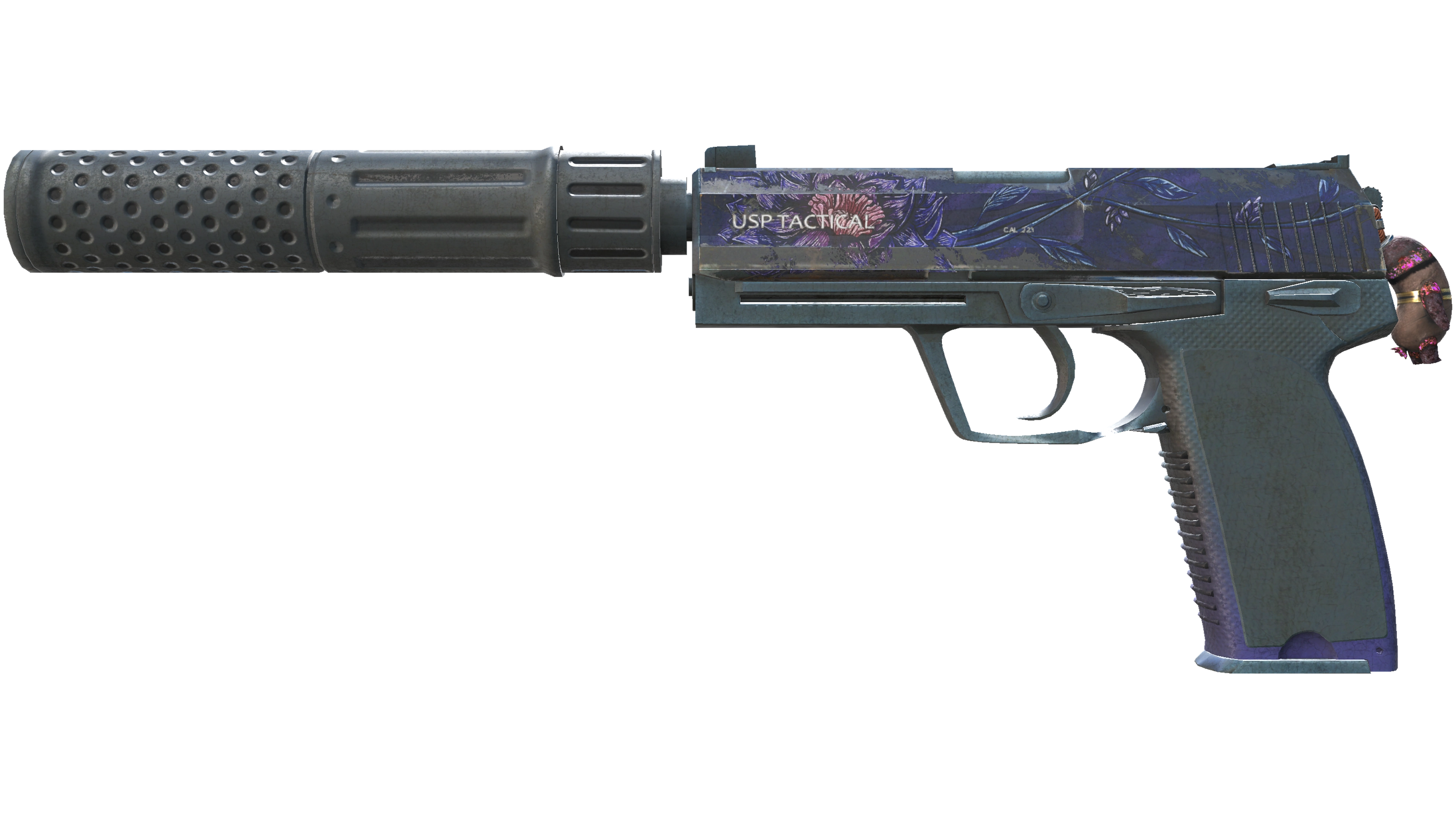 USP-S | Black Lotus (Battle-Scarred)