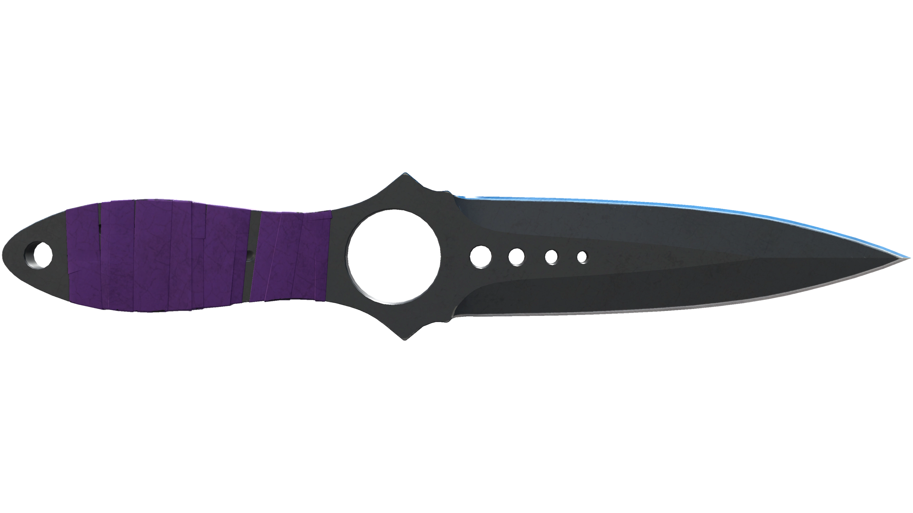★ Skeleton Knife | Ultraviolet (Battle-Scarred)