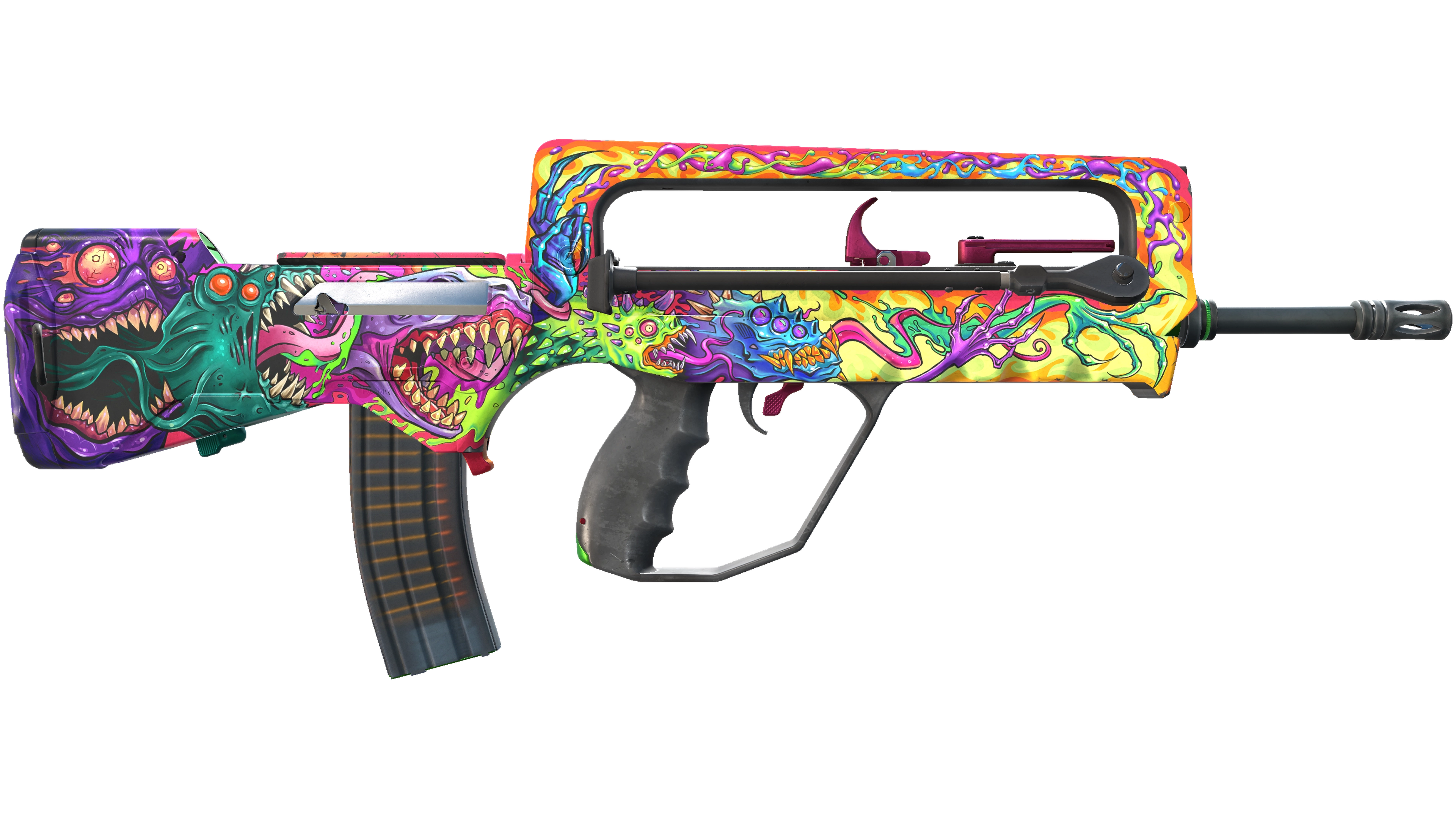 Miniatura de StatTrak™ FAMAS | Bad Trip (Field-Tested)