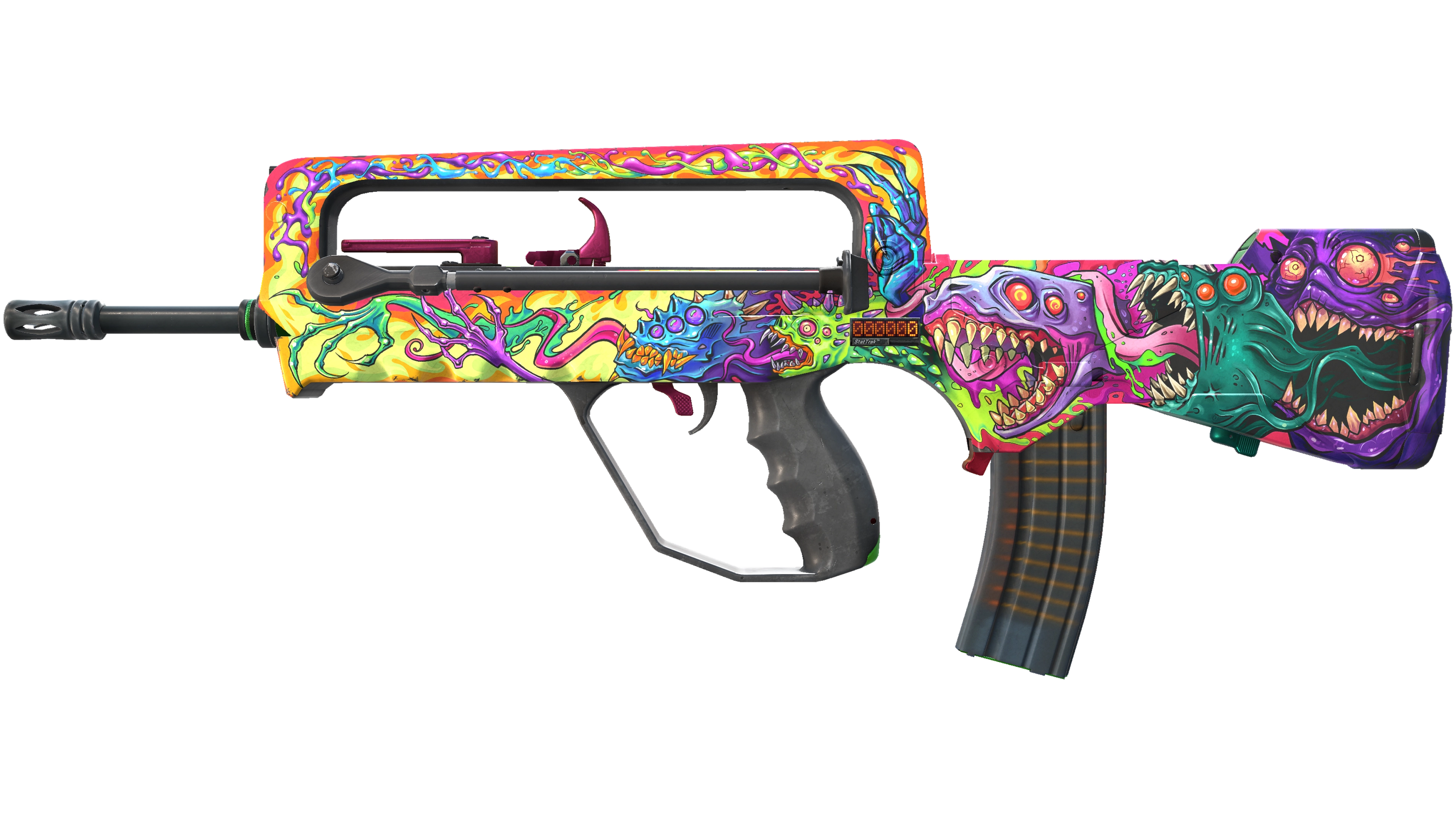 Miniatura de StatTrak™ FAMAS | Bad Trip (Field-Tested)