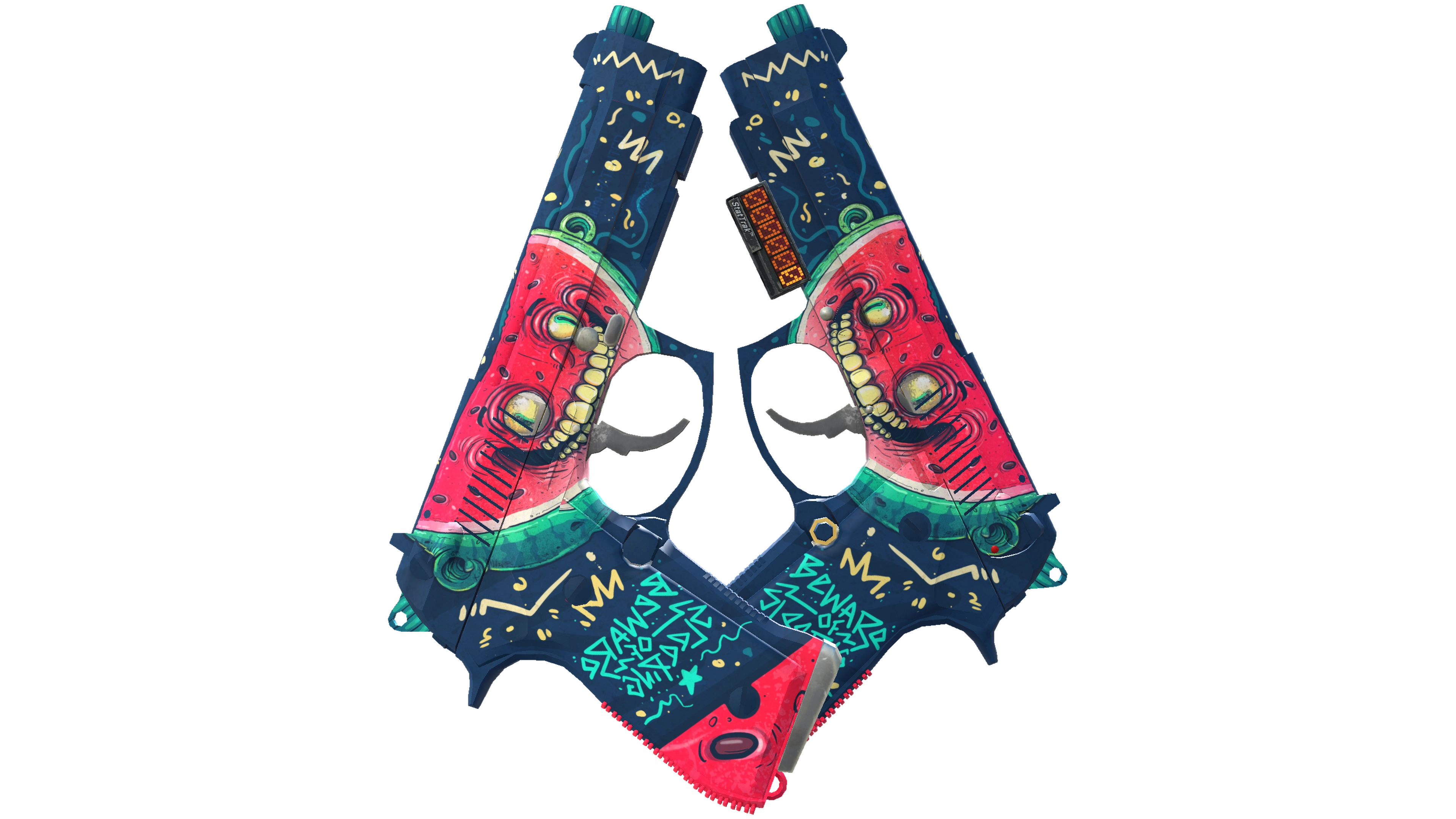 StatTrak™ Dual Berettas | Melondrama (Field-Tested)