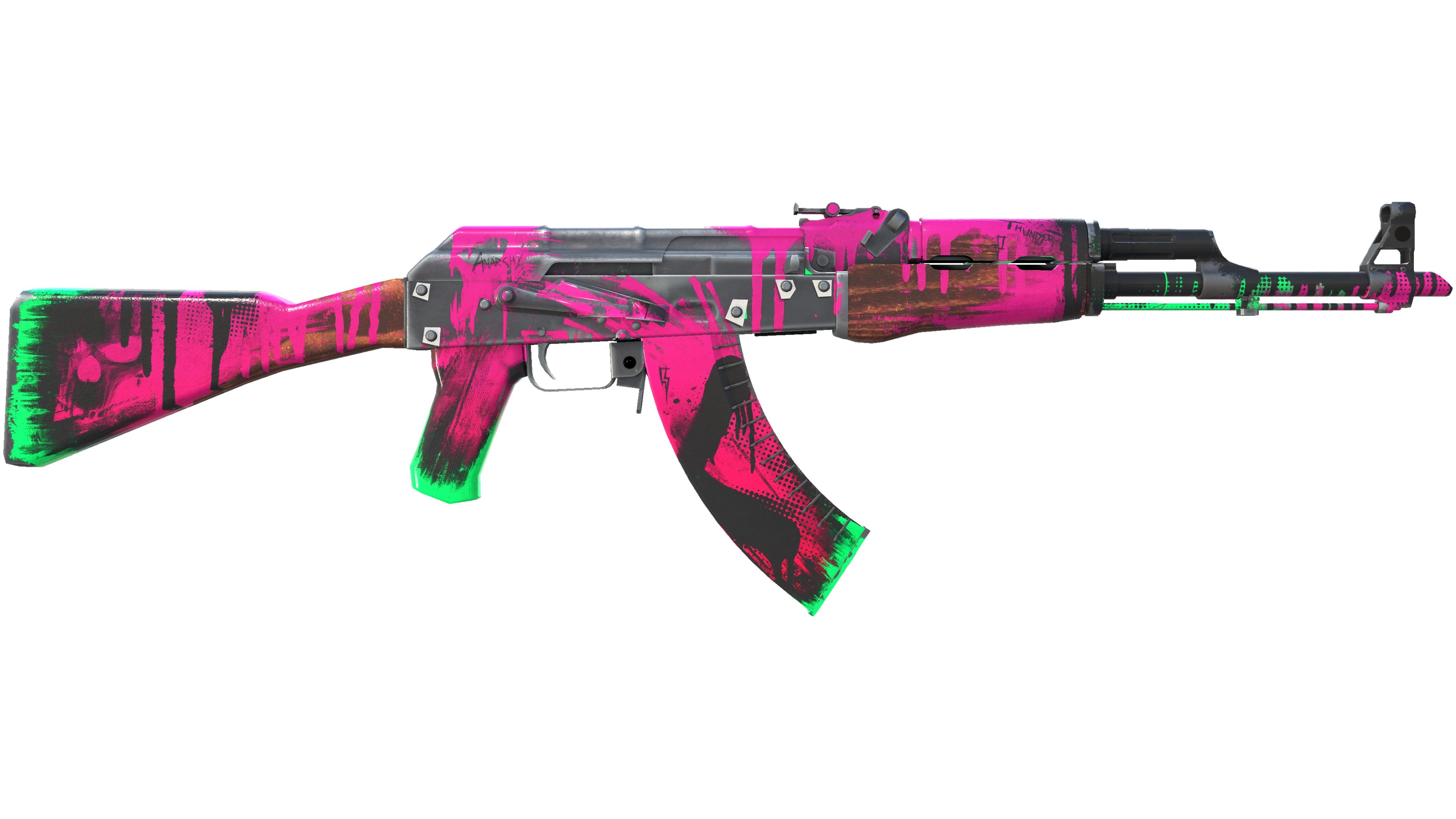 StatTrak™ AK-47 | Neon Revolution (Field-Tested) thumbnail