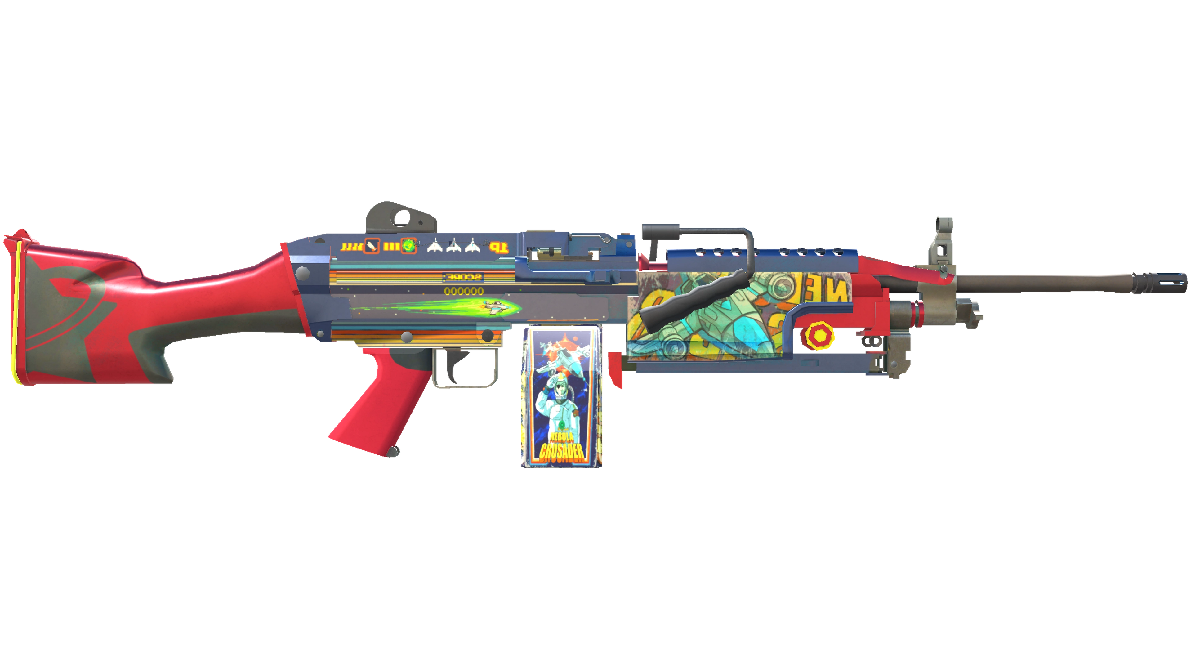 StatTrak™ M249 | Nebula Crusader (Minimal Wear) 缩略图
