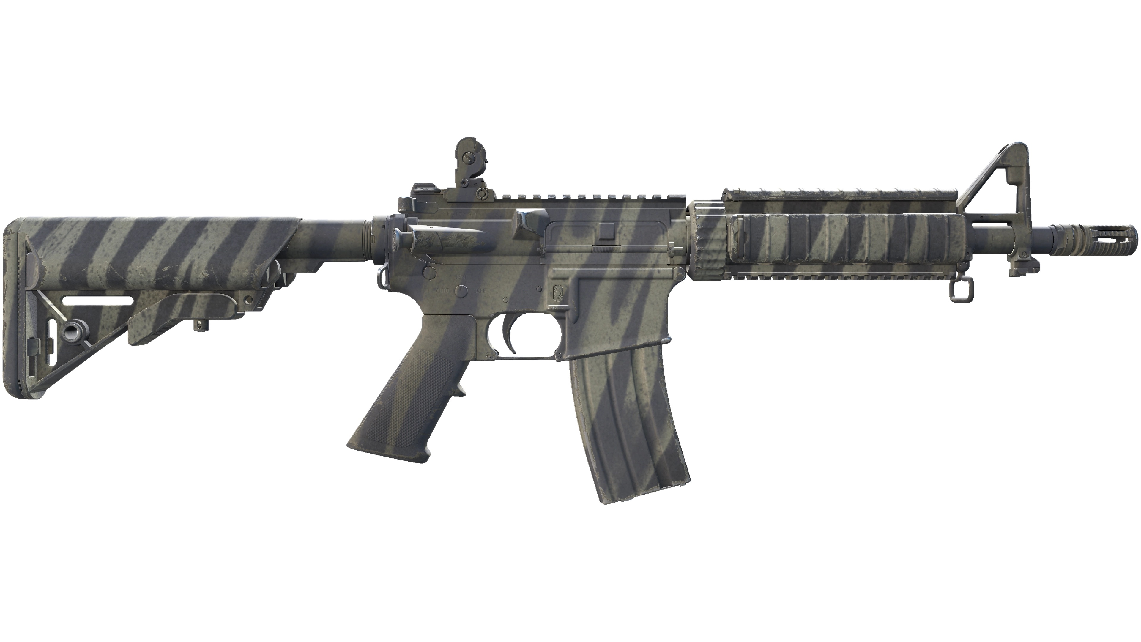 Miniatura de StatTrak™ M4A4 | Faded Zebra (Minimal Wear)
