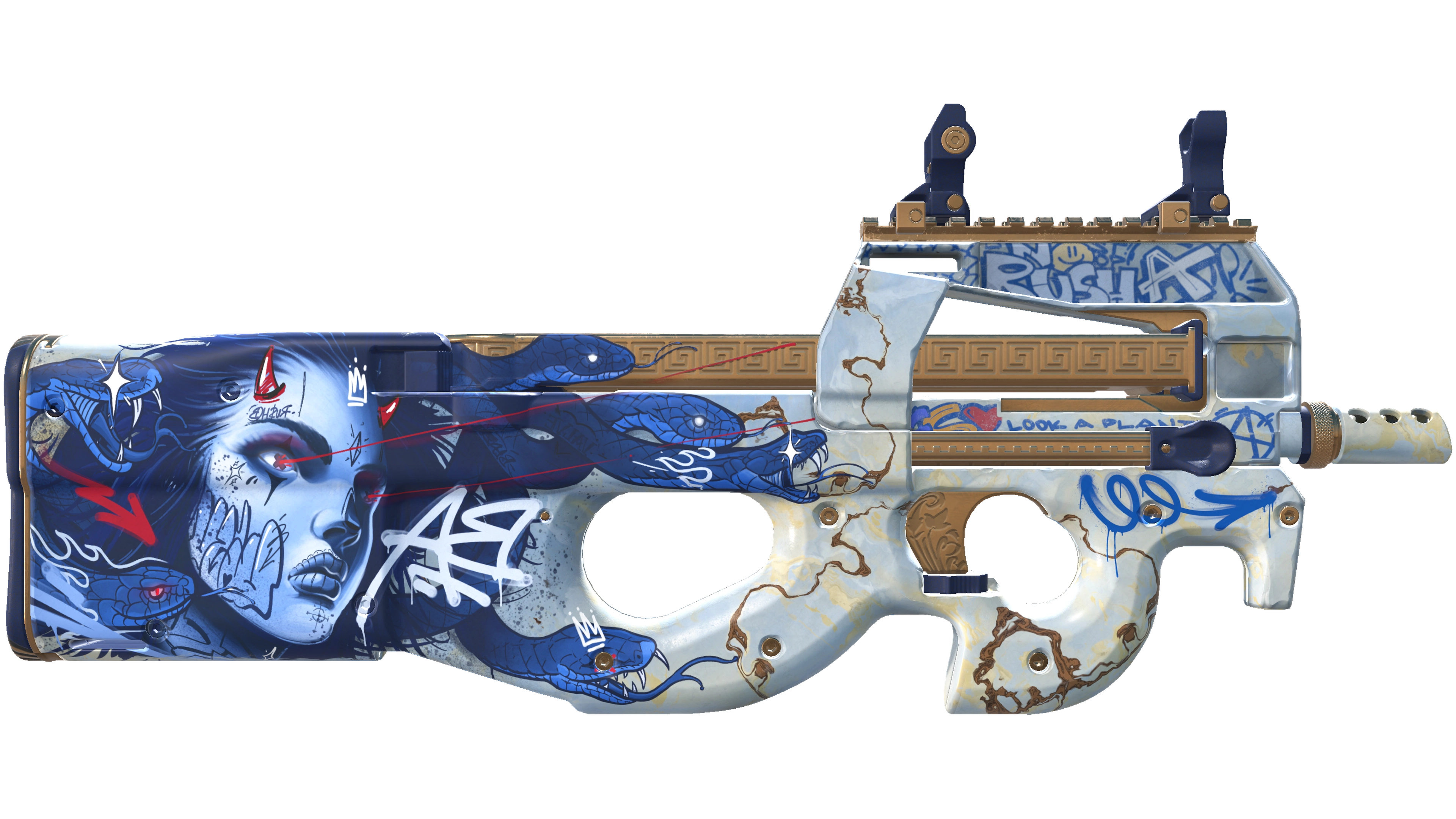 Miniatura de P90 | Deathgaze (Factory New)