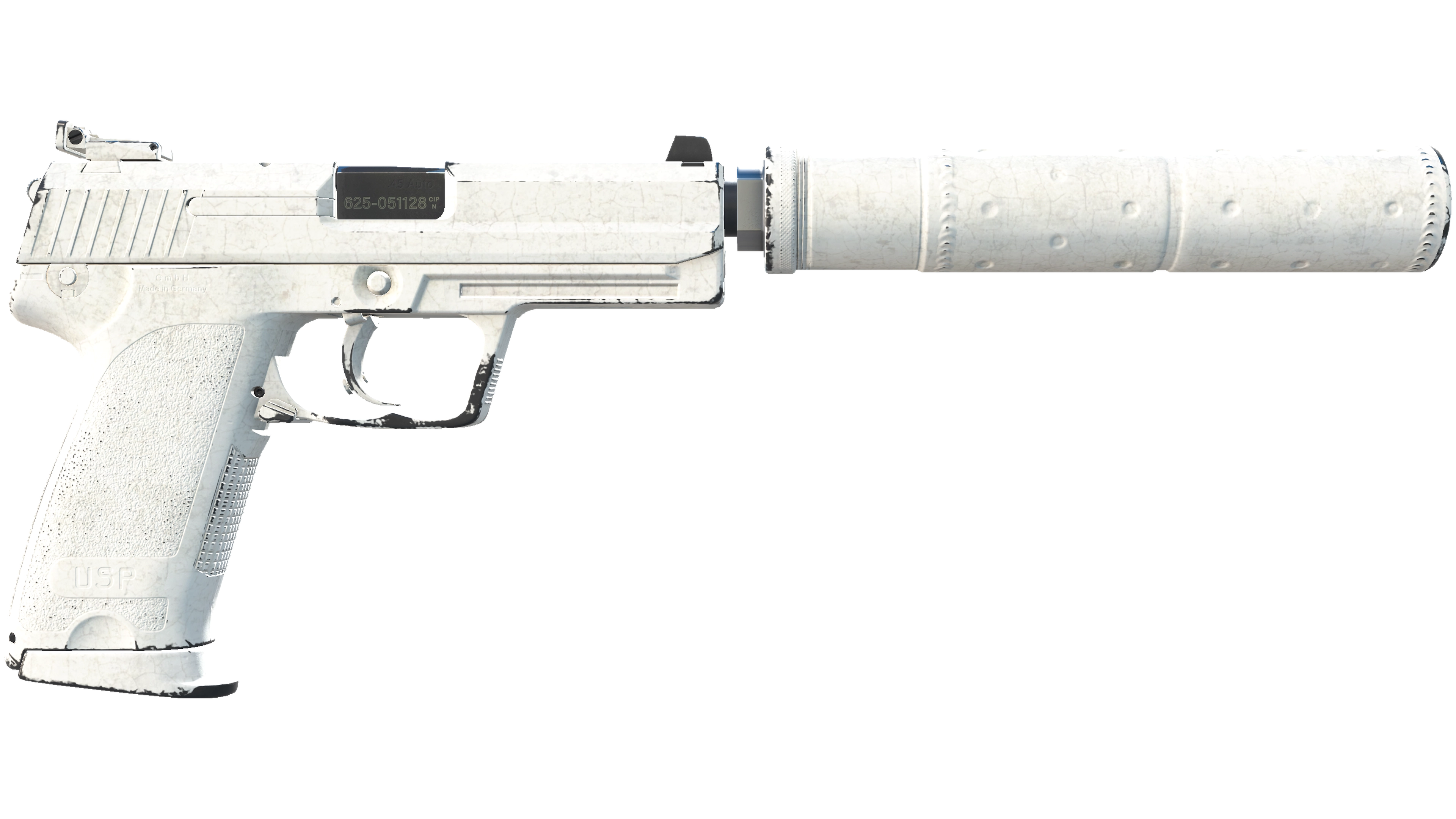 Miniatura de USP-S | Whiteout (Field-Tested)
