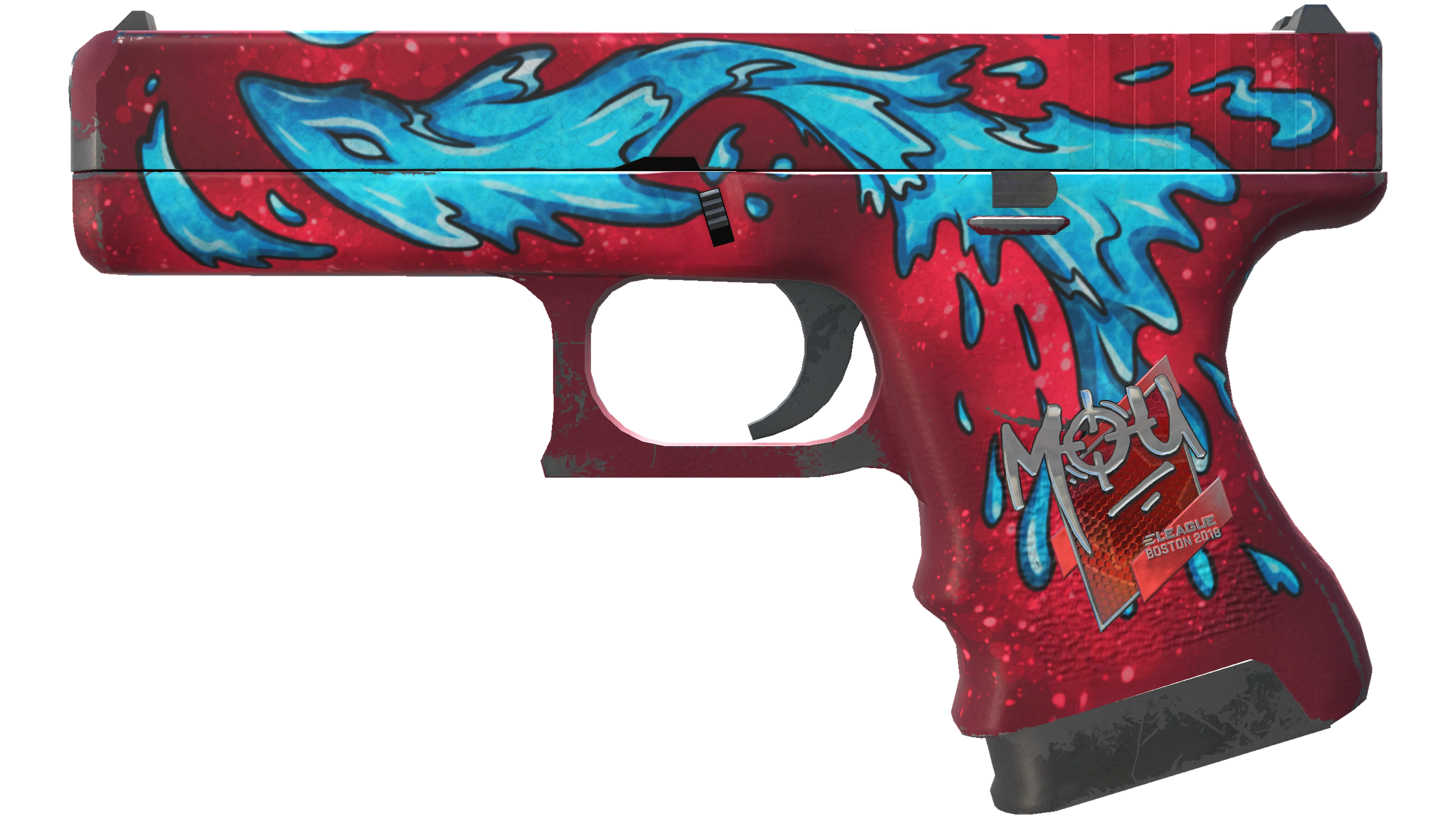 Miniatura de Glock-18 | Water Elemental (Field-Tested)