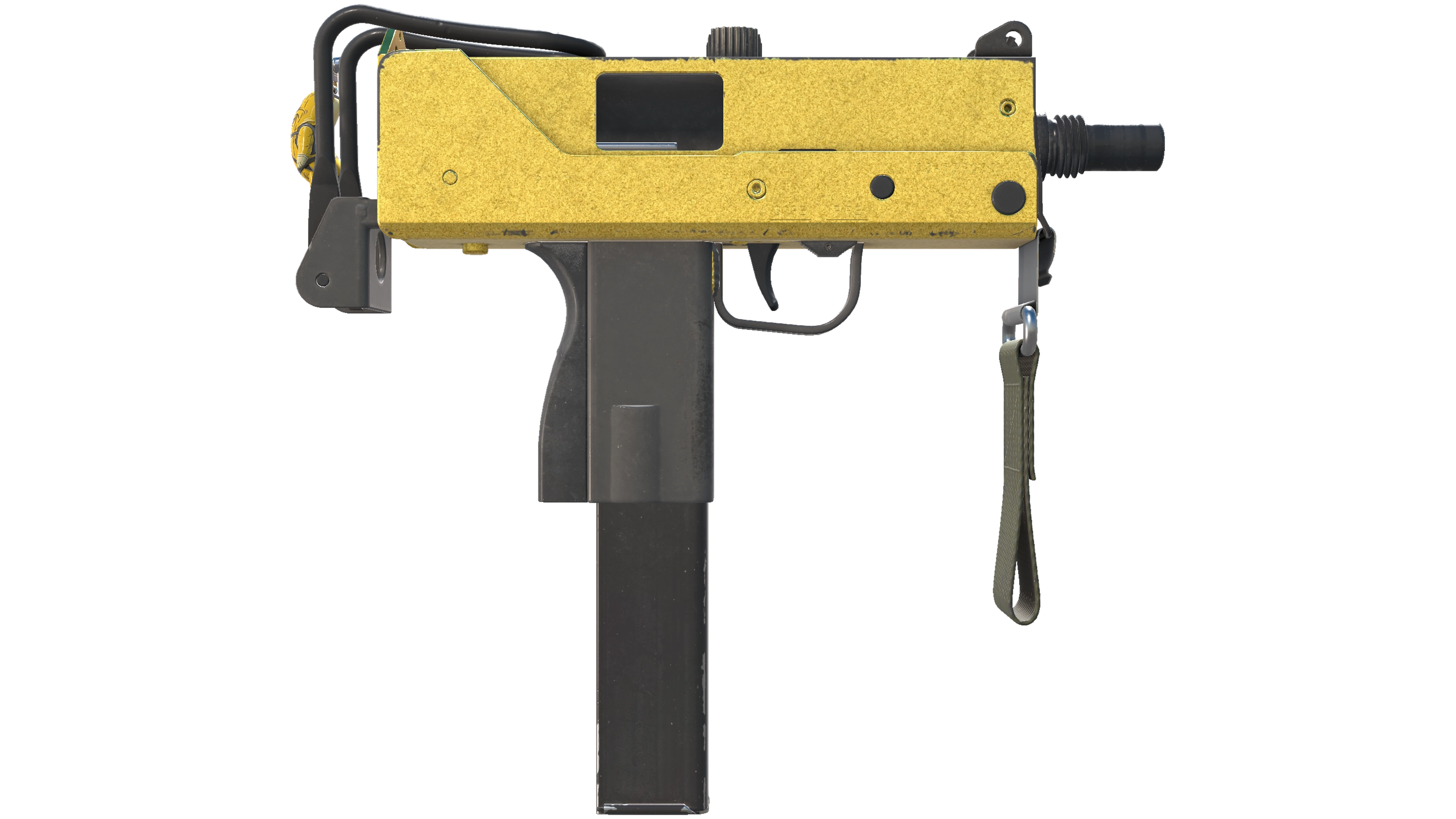 Miniatura de Souvenir MAC-10 | Gold Brick (Field-Tested)