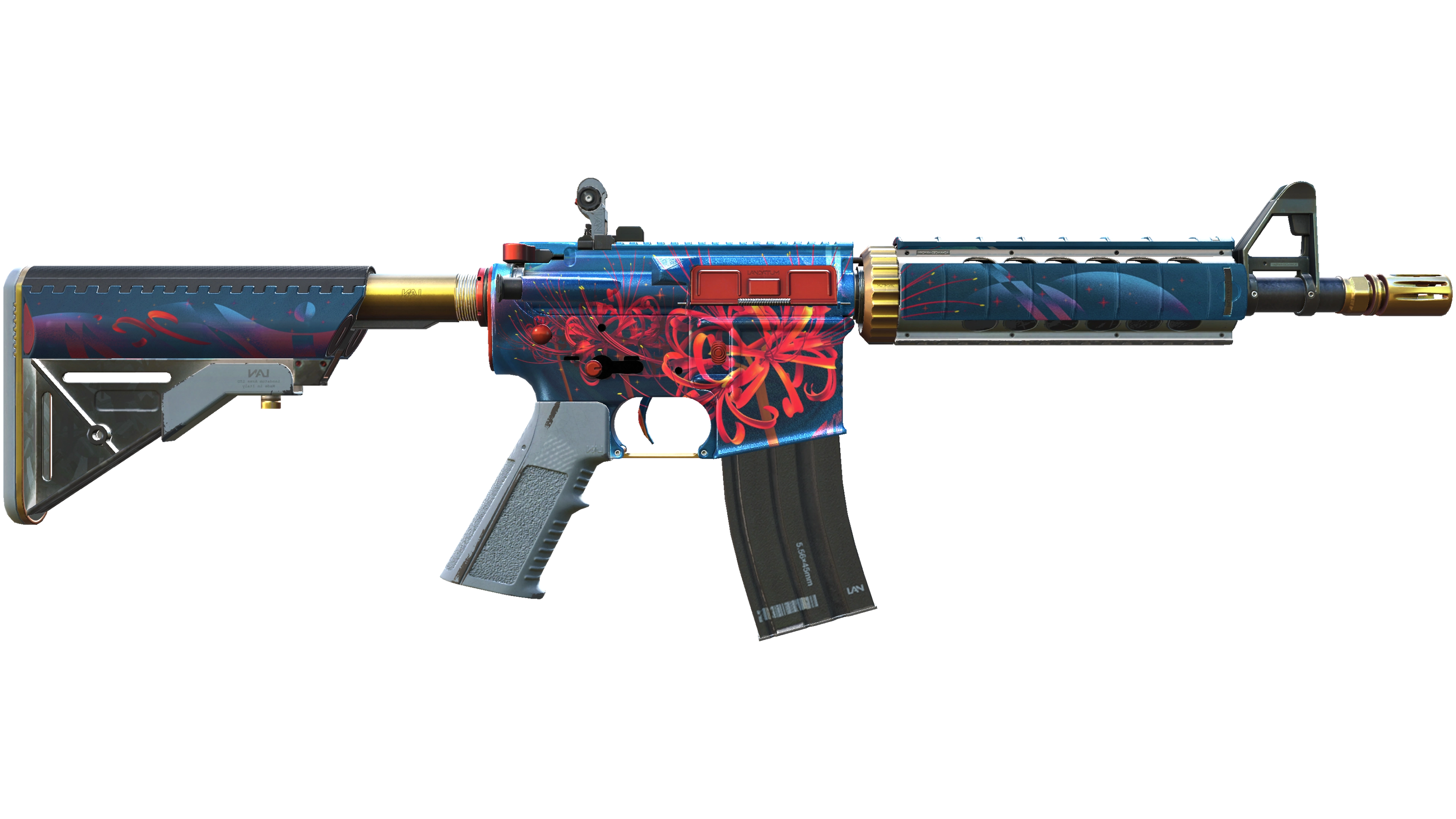 StatTrak™ M4A4 | Spider Lily (Factory New) thumbnail