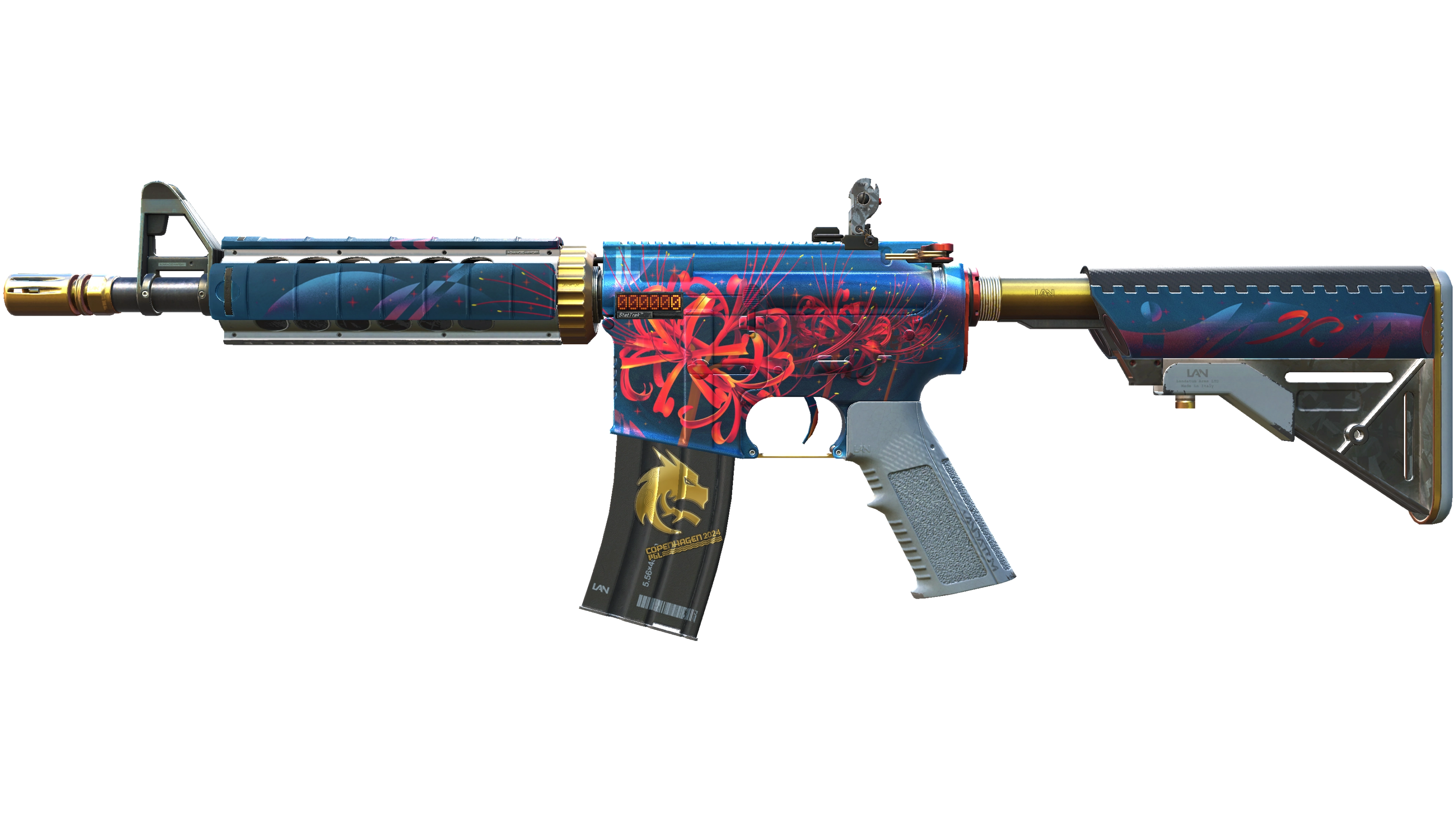 StatTrak™ M4A4 | Spider Lily (Factory New) thumbnail